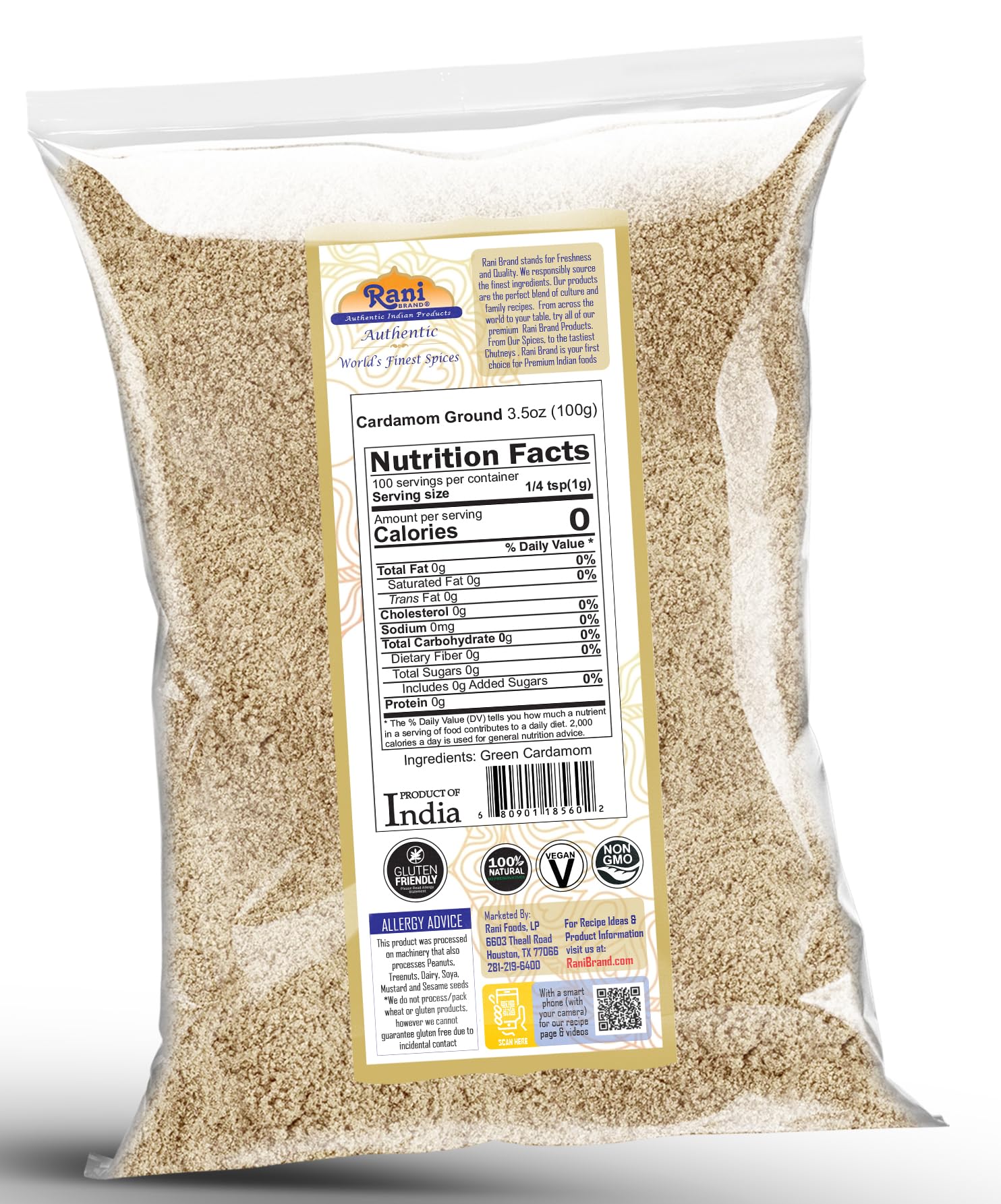 Rani Cardamom (Elachi) Powder {4 Sizes Available} - Image 18