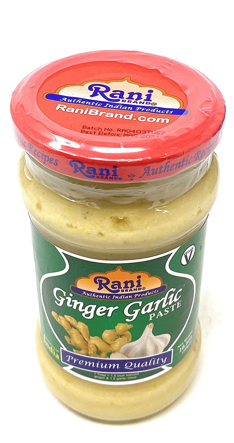 Rani Ginger-Garlic Cooking Paste 10.58oz (300g) ~ Pack of 6 ~ Vegan | Glass Jar | Gluten Free | NON-GMO | No Colors | Indian Origin - Image 10