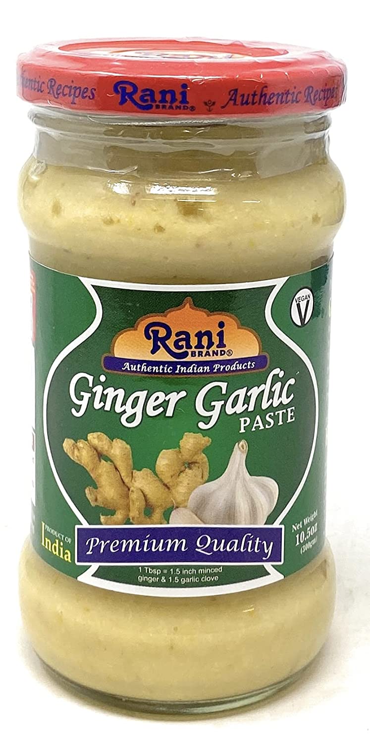 Rani Ginger-Garlic Cooking Paste 10.58oz (300g) ~ Pack of 6 ~ Vegan | Glass Jar | Gluten Free | NON-GMO | No Colors | Indian Origin - Image 9