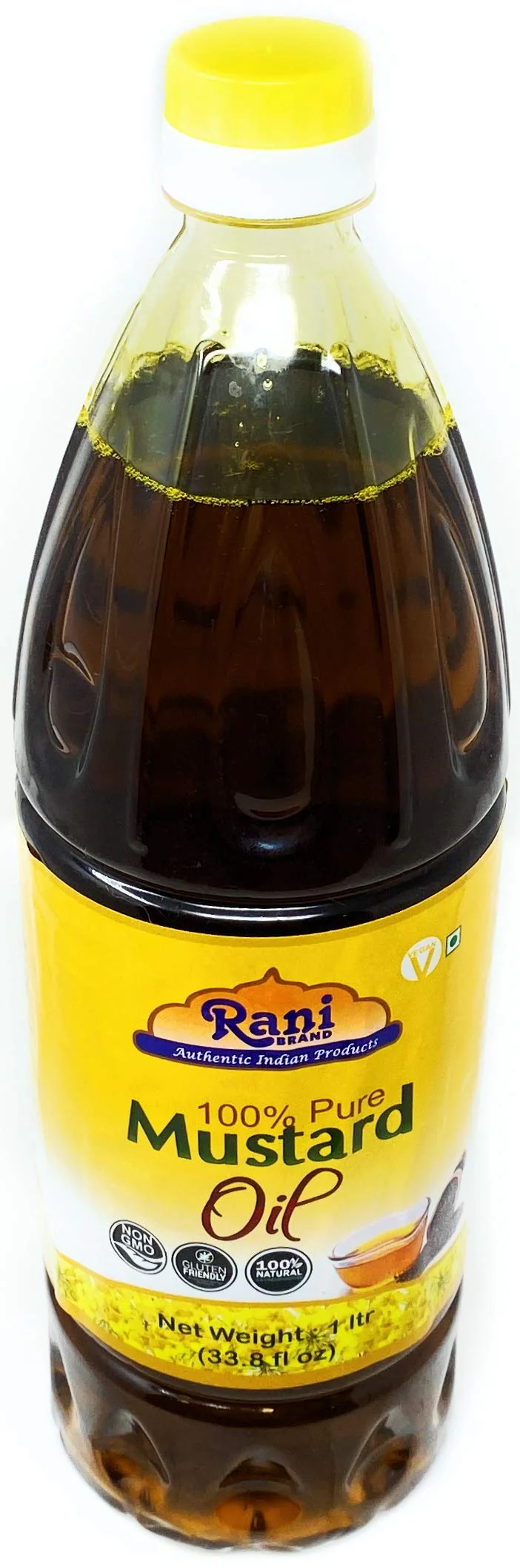 Rani Mustard Oil (Kachi Ghani) 33.8 Ounce (1 Liter) Pack of 12, NON-GMO | Gluten Free | Vegan | 100% Natural - Image 9