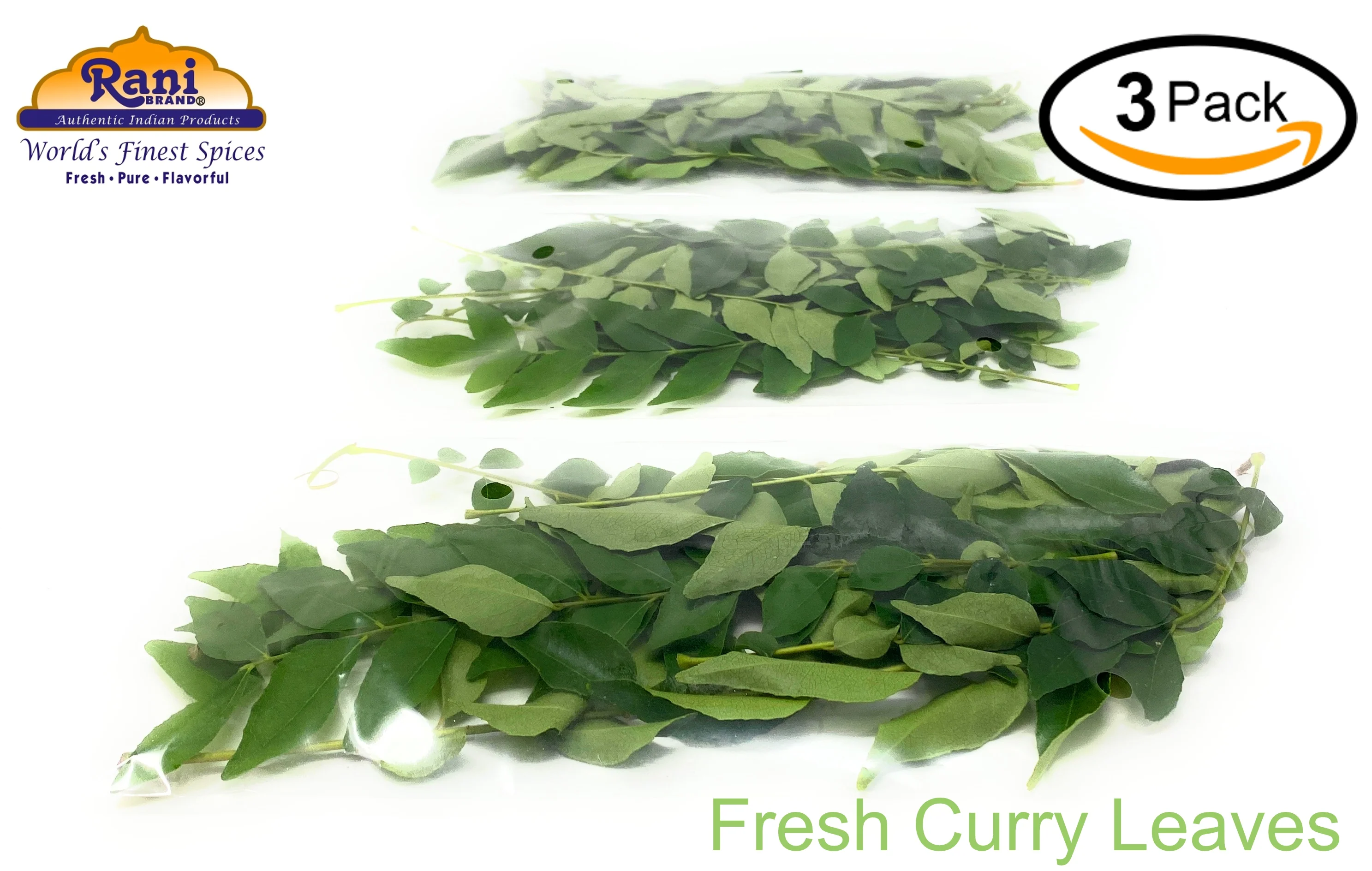 Rani Fresh Curry Leaves 1 Ounce (Pack of 3) - Image 3