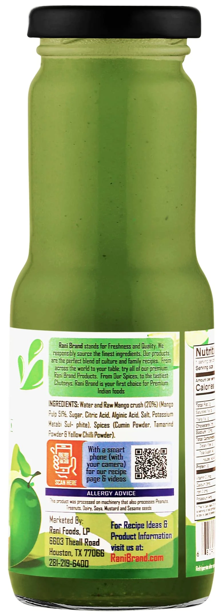 Rani Aam Panna 6.7 fl oz (200 ml) Glass Bottle, Pack of 2 ~ Indian Fruit Beverage | Vegan | Gluten Free | NON-GMO | Indian Origin - Image 4