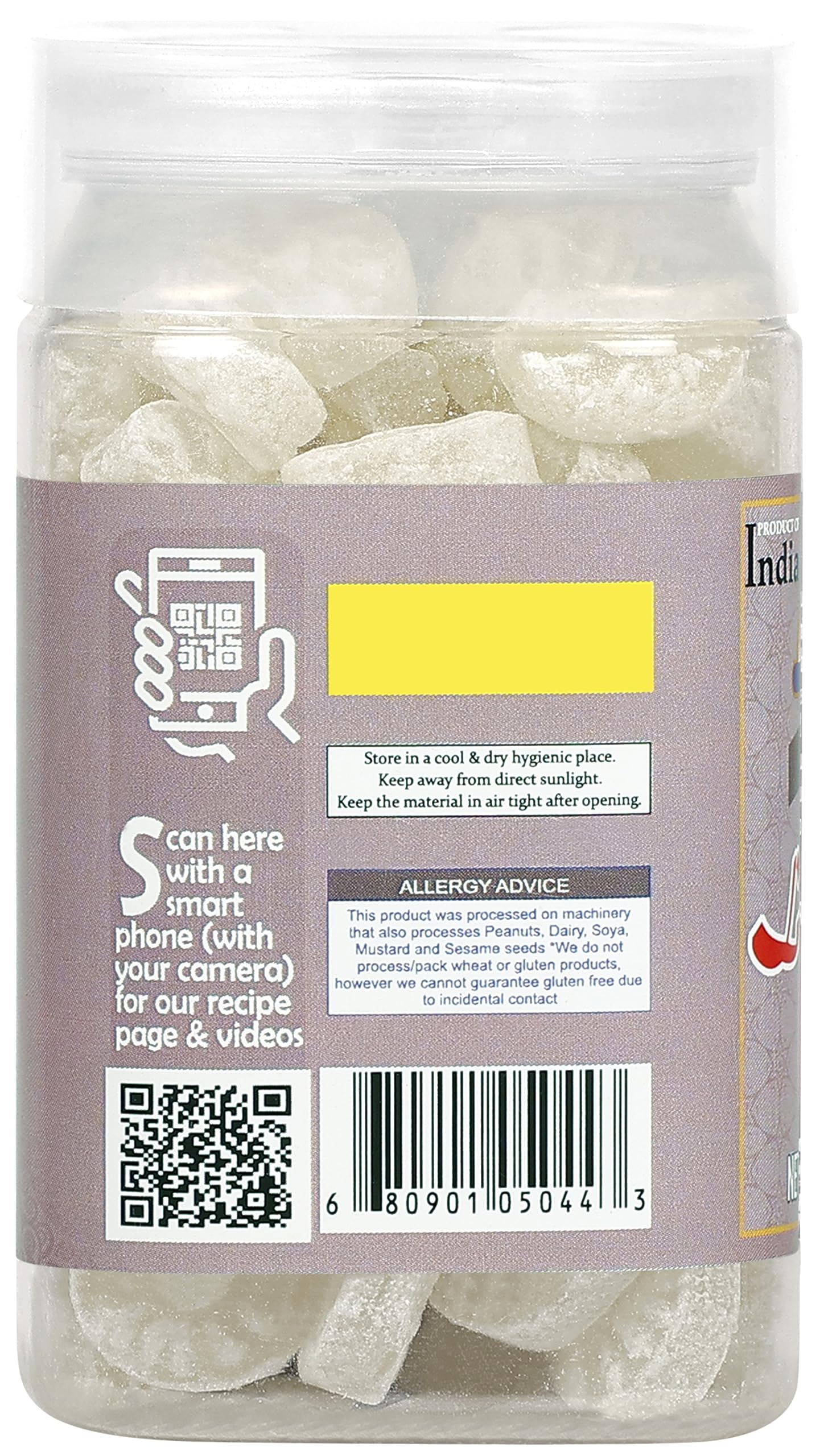 Rani Lychee Candy 5.25oz (150g) Vacuum Sealed, Easy Open Top, Resealable Container ~ Indian Tasty Treats | Vegan | Gluten Friendly | NON-GMO | Indian Origin - Image 6