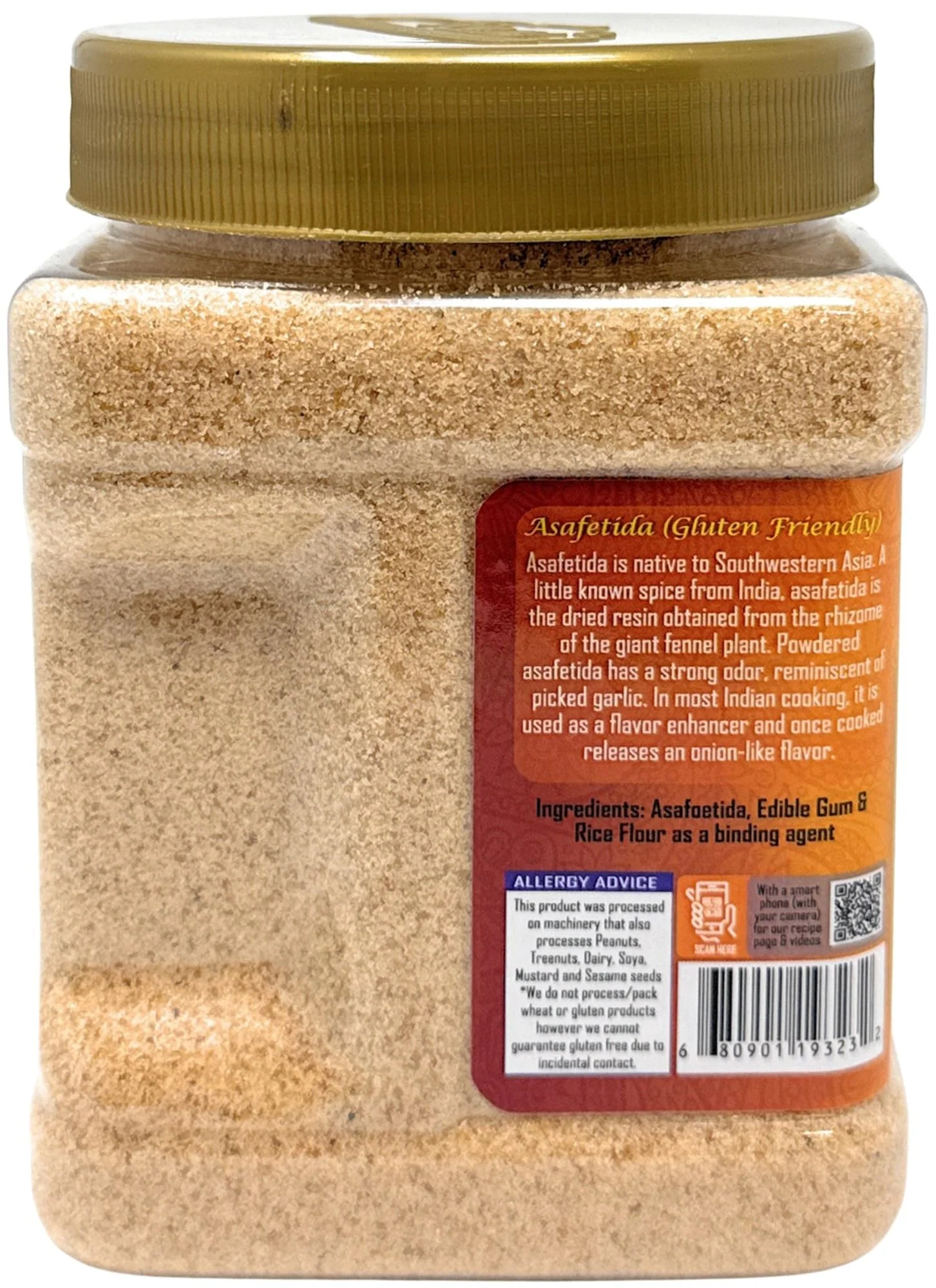 Rani Asafetida (Hing) Ground 21.1oz (1.32lbs) 600g Gluten Friendly, PET Jar ~ All Natural | Salt Free | Vegan | Non-GMO | Asafoetida Indian Spice | Best for Onion Garlic Substitute - Image 6