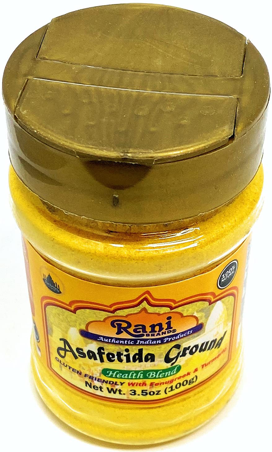 Rani Asafetida (Hing) Ground Health Blend w/ Fenugreek and Turmeric 3.5oz (100g) ~ Gluten Friendly | Natural | Salt Free | Vegan | NON-GMO - Image 6