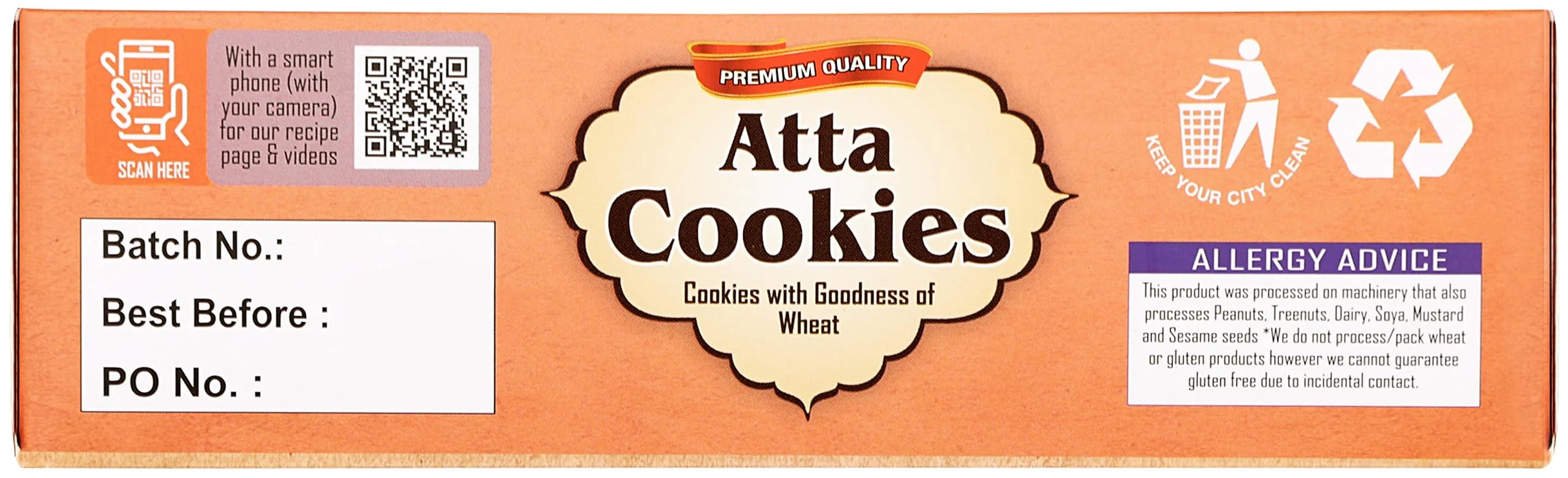 Rani Atta Cookies (Cookies with the Goodness of Wheat) 14oz (400g) Premium Quality Indian Cookies ~ All Natural | Vegan | Non-GMO | Indian Origin - Image 7