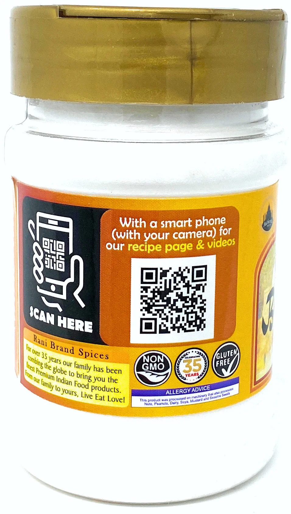 Rani Baking Soda (SODIUM BI-CARBONATE) 7oz (200g) PET Jar ~ Used for cooking, NON-GMO | Indian Origin | Gluten Friendly - Image 3