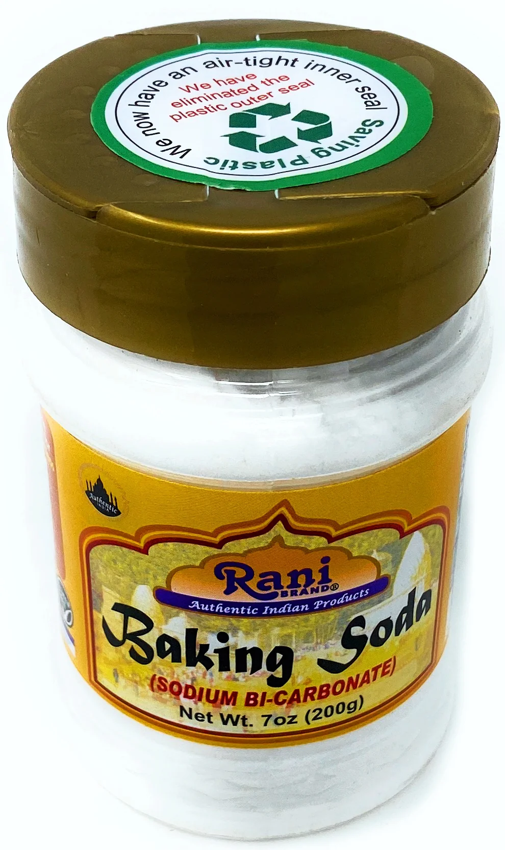 Rani Baking Soda (SODIUM BI-CARBONATE) 7oz (200g) PET Jar ~ Used for cooking, NON-GMO | Indian Origin | Gluten Friendly - Image 4