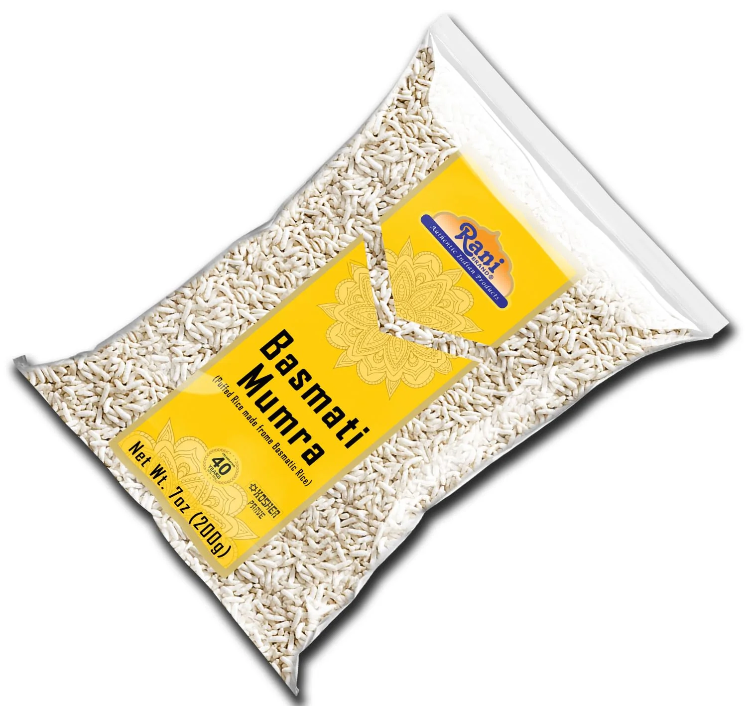 Rani Basmati Mamra (Puffed Rice) 7oz (200g) ~ All Natural, Indian Origin | No Color | Gluten Friendly | Vegan | NON-GMO | Kosher | No Salt or fillers - Image 8