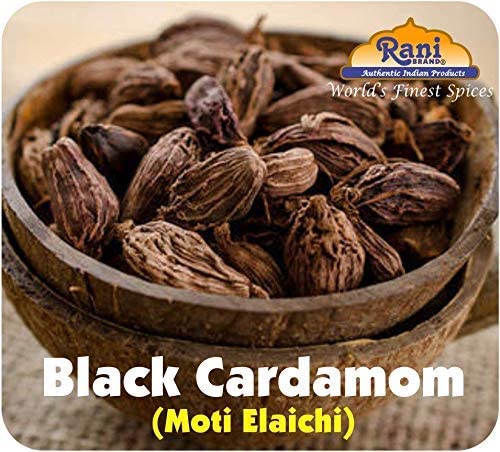 Rani Black Cardamom Pods (Kali Elachi) Whole Indian Spice 1.75oz (50g) PET Jar ~ Natural | Vegan | Gluten Friendly | NON-GMO | Kosher | Indian Origin - Image 8