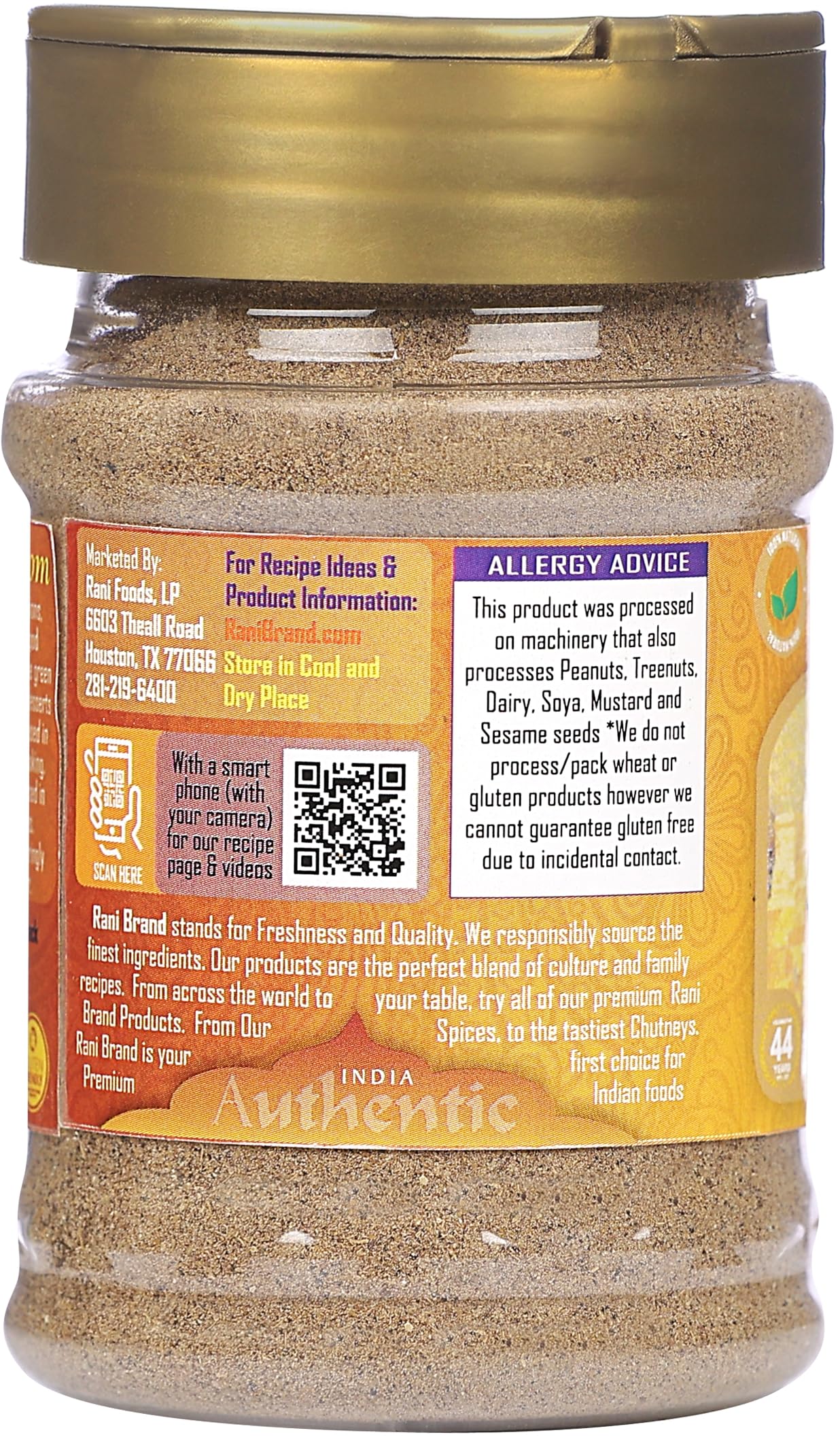 Rani Black Cardamom Powder (Kali Elachi) Indian Spice 3oz (85g) PET Jar ~ Natural | Vegan | Gluten Friendly | NON-GMO | Kosher | Indian Origin - Image 7