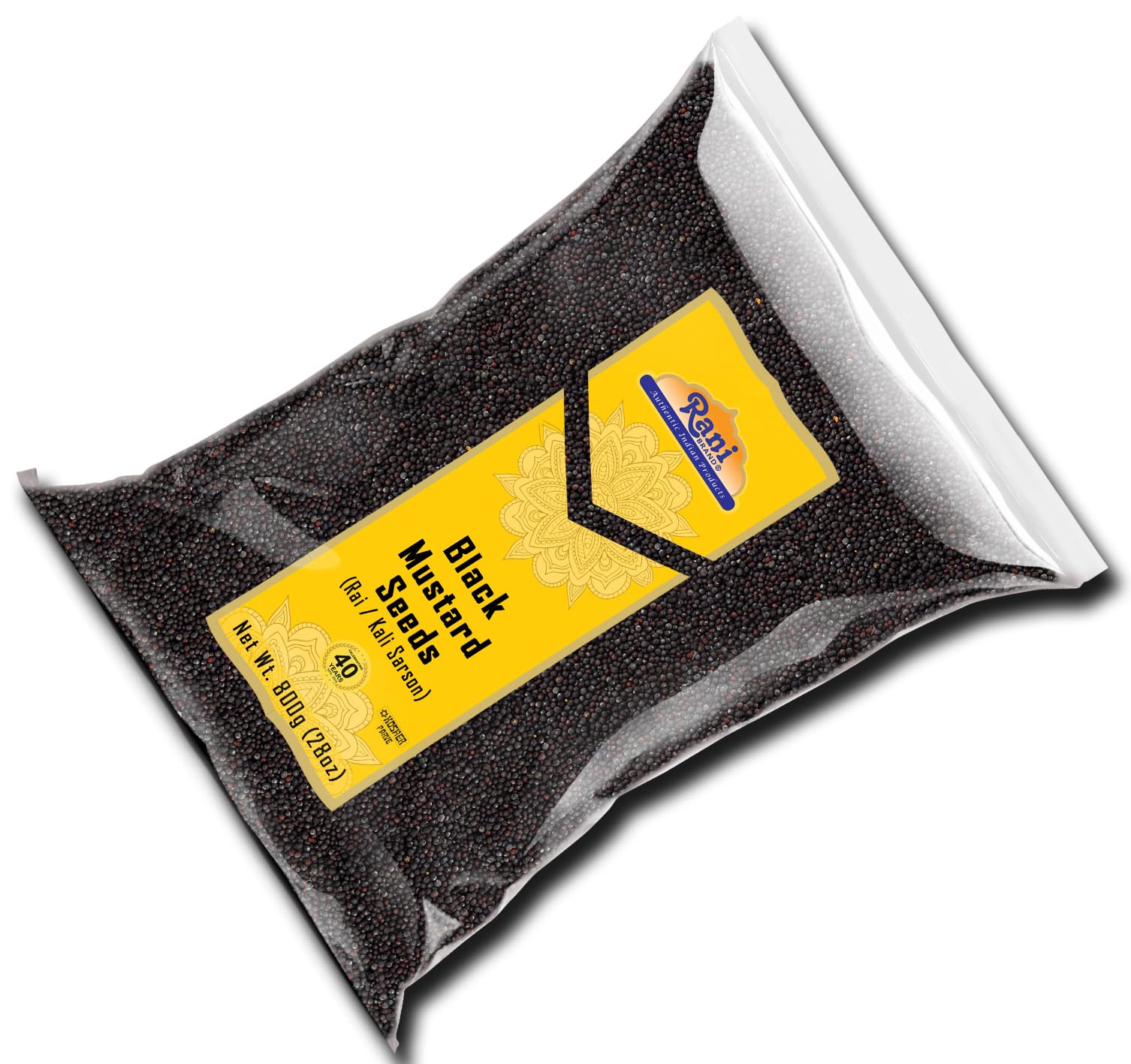 Rani Black Mustard Seeds Whole Spice (Kali Rai) 28oz (800g) ~ All Natural | Gluten Friendly | NON-GMO | Kosher | Vegan | Indian Origin - Image 9
