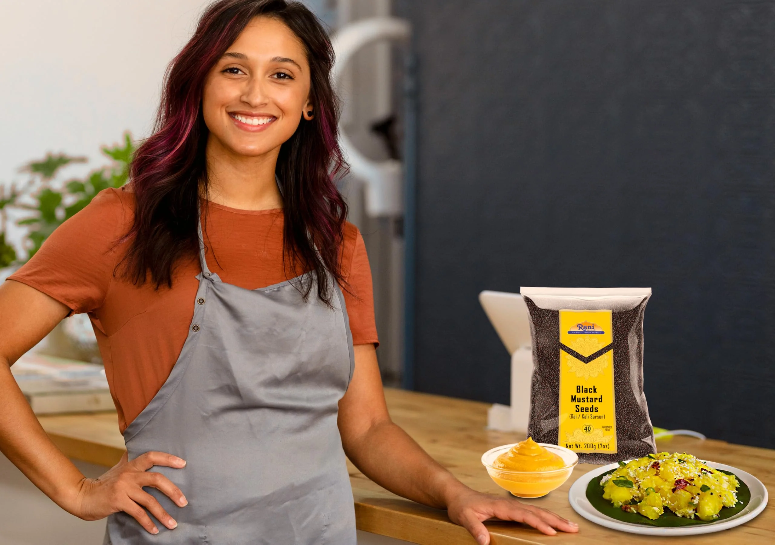 Rani Black Mustard Seeds Whole Spice (Kali Rai) 7oz (200g) ~ All Natural | Gluten Friendly | NON-GMO | Kosher | Vegan - Image 5