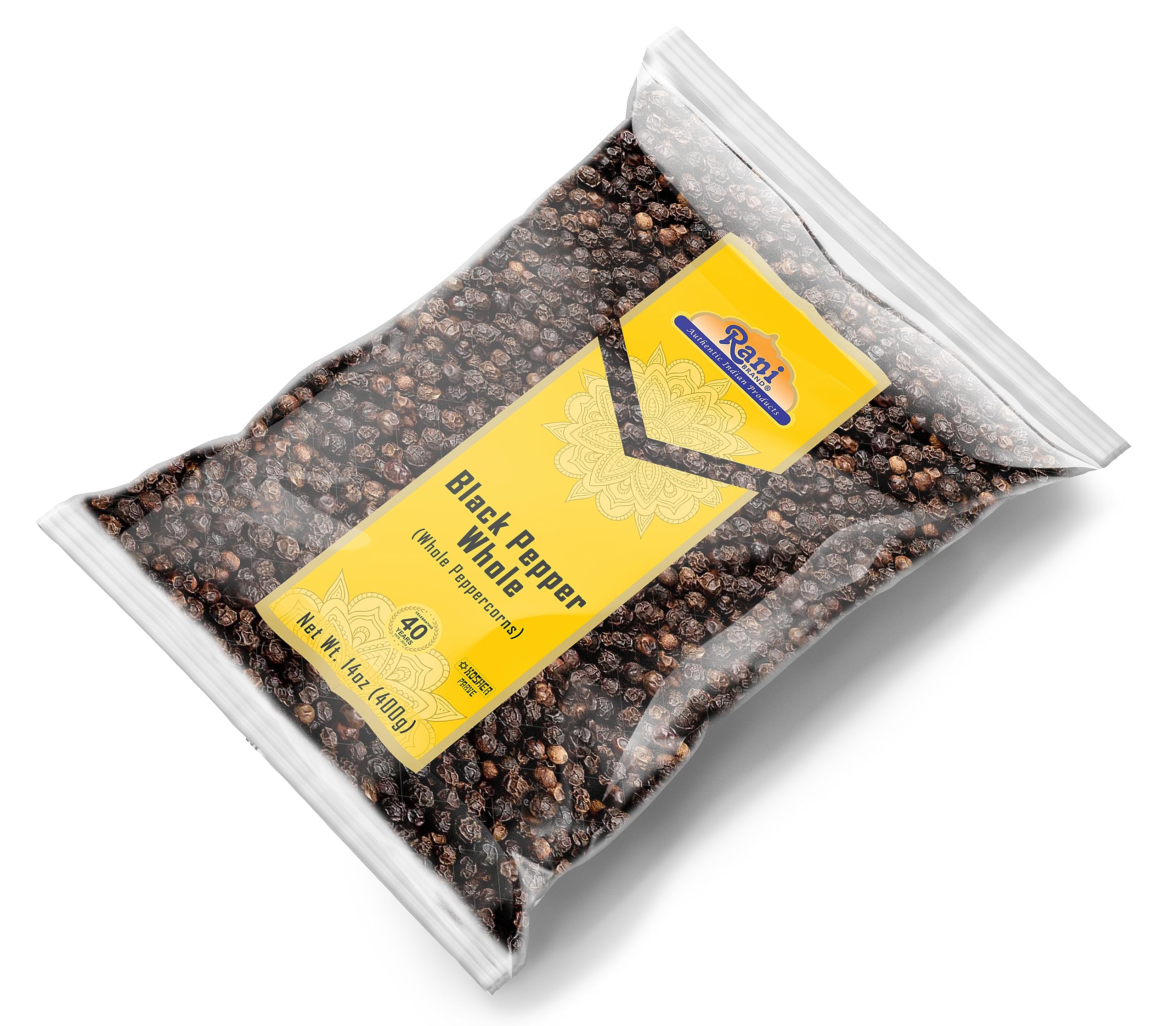 Rani Black Pepper Whole (Peppercorns), MG-1 Grade 14oz (400g) ~ Gluten Friendly | Non-GMO | Kosher | Natural | Perfect size for Grinders! - Image 8