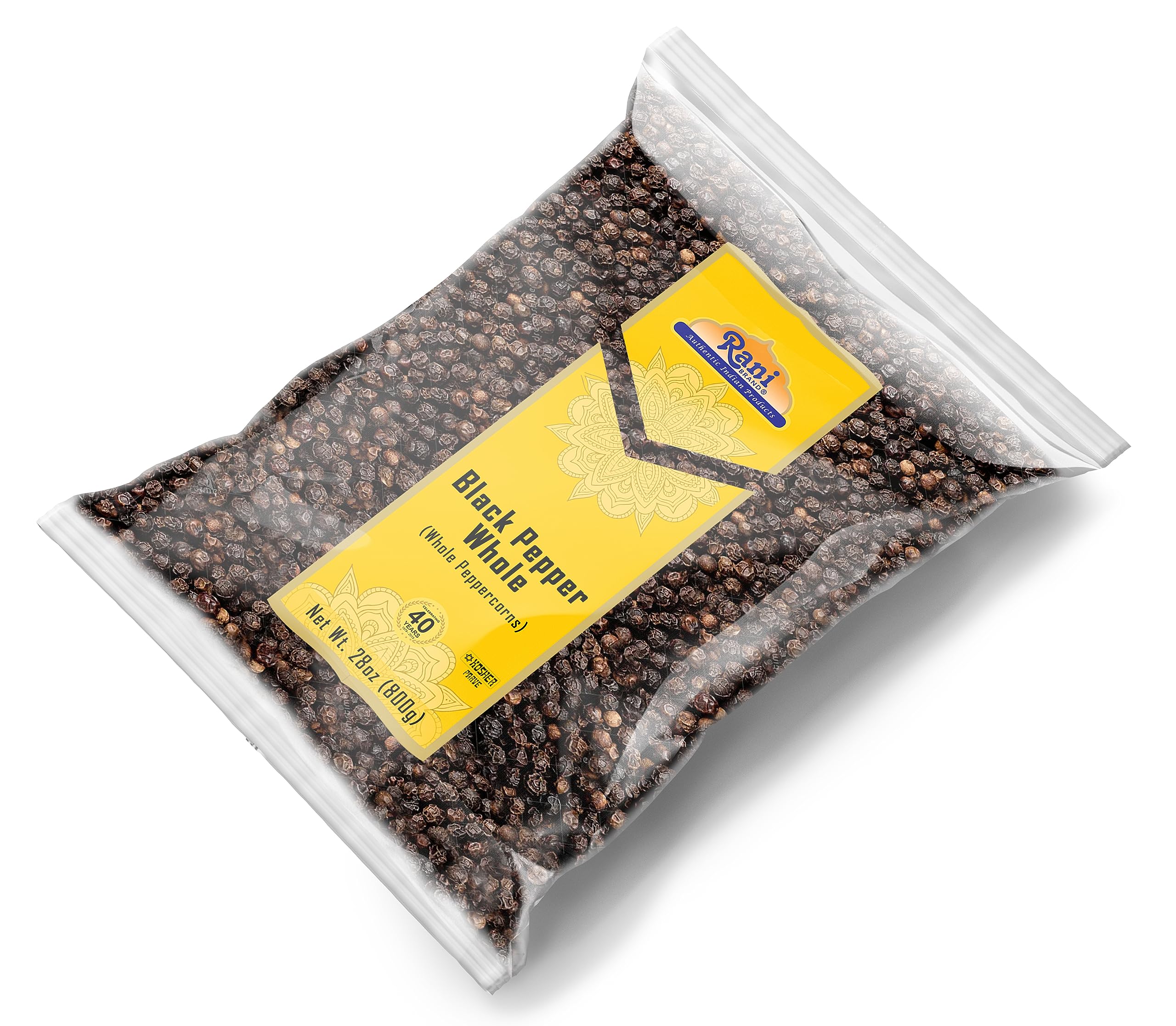 Rani Black Pepper Whole (Peppercorns), Premium MG-1 Grade 28oz (1.75lbs) 800g ~ All Natural | Gluten Friendly | Non-GMO | Kosher | Perfect Size for Grinders! - Image 8