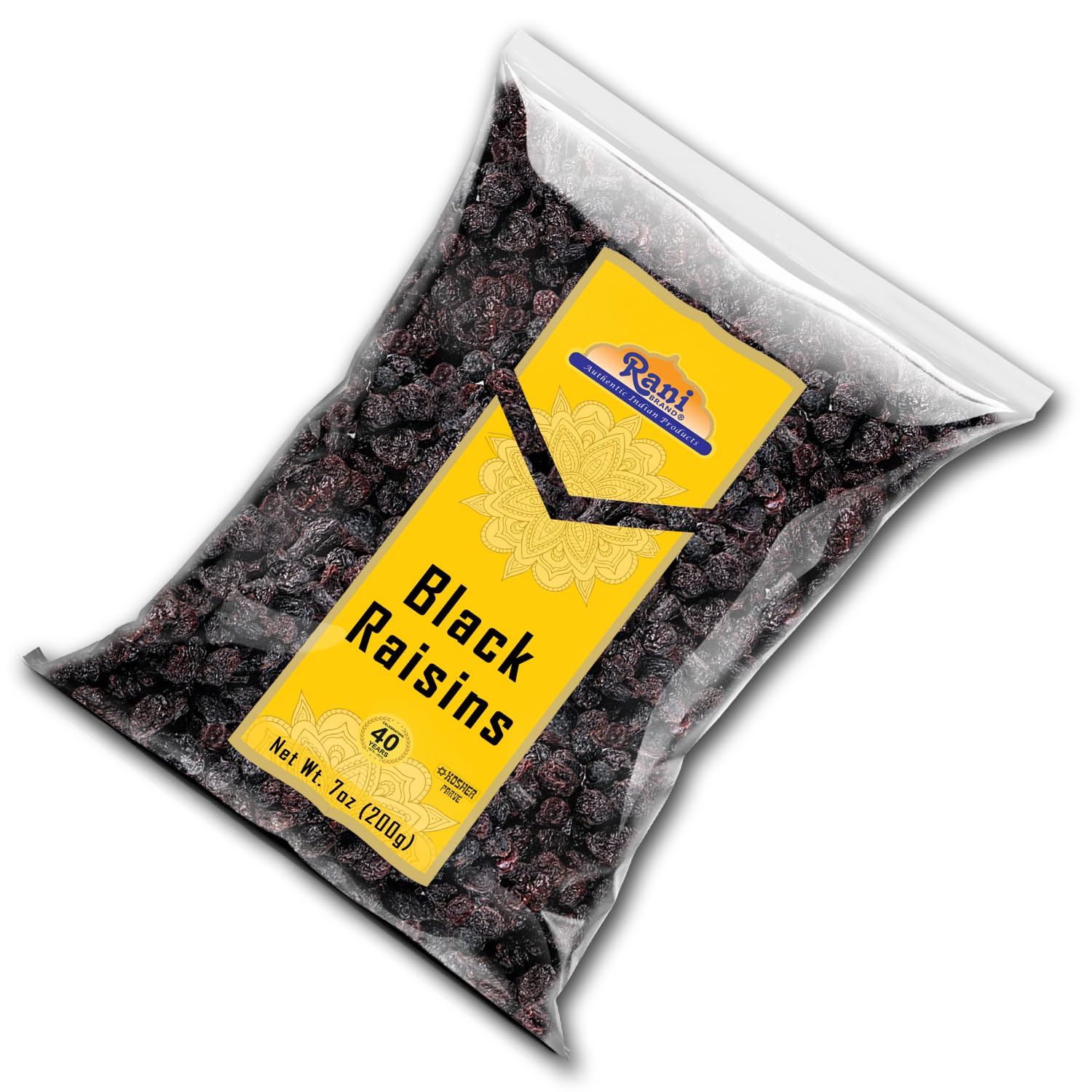 Rani Black Raisins 7oz (200g) ~ All Natural | Gluten Friendly | Non-GMO | Kosher | Vegan | Product of USA - Image 9