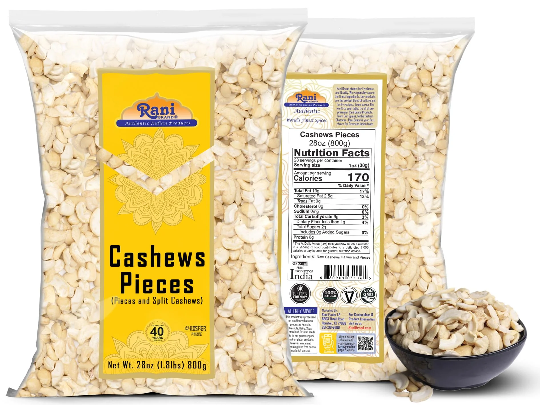Rani Cashews Pieces {5 Sizes Available} - Image 16