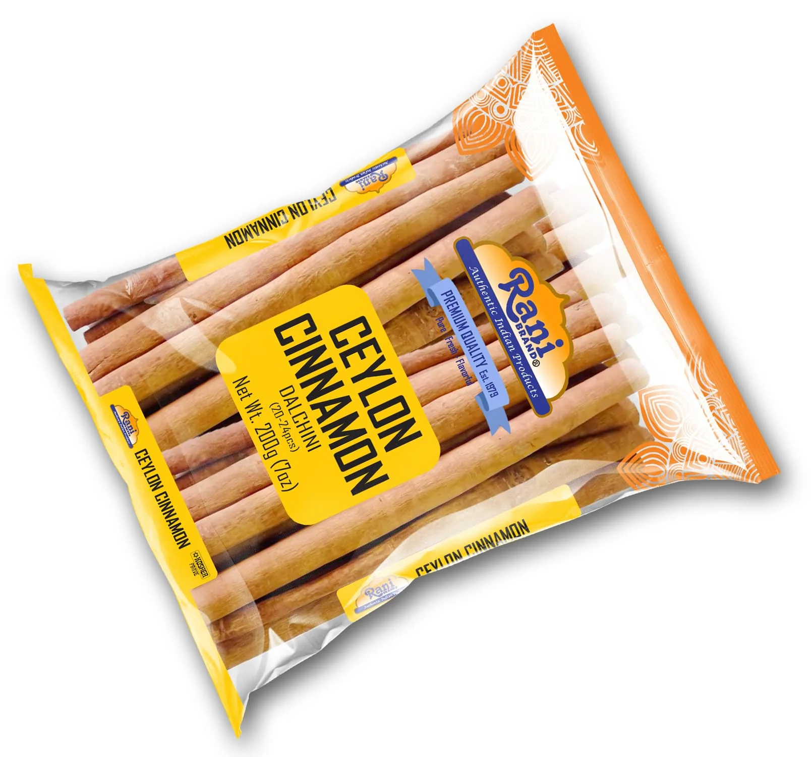 Rani Ceylon Cinnamon Sticks 7oz (200g) ~ 20-24 Sticks 3 Inches in Length, True Ceylon Cinnamon (Not Cassia) ~ All Natural | Vegan | No Colors | Gluten Friendly | NON-GMO | Indian Origin - Image 3