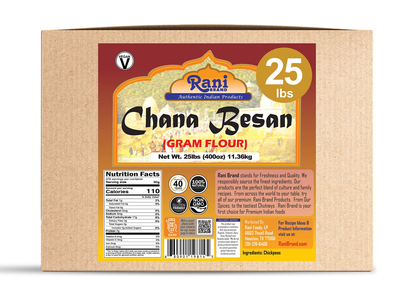 Rani Chana Besan - Chickpeas Flour {6 Sizes Available} - Image 35