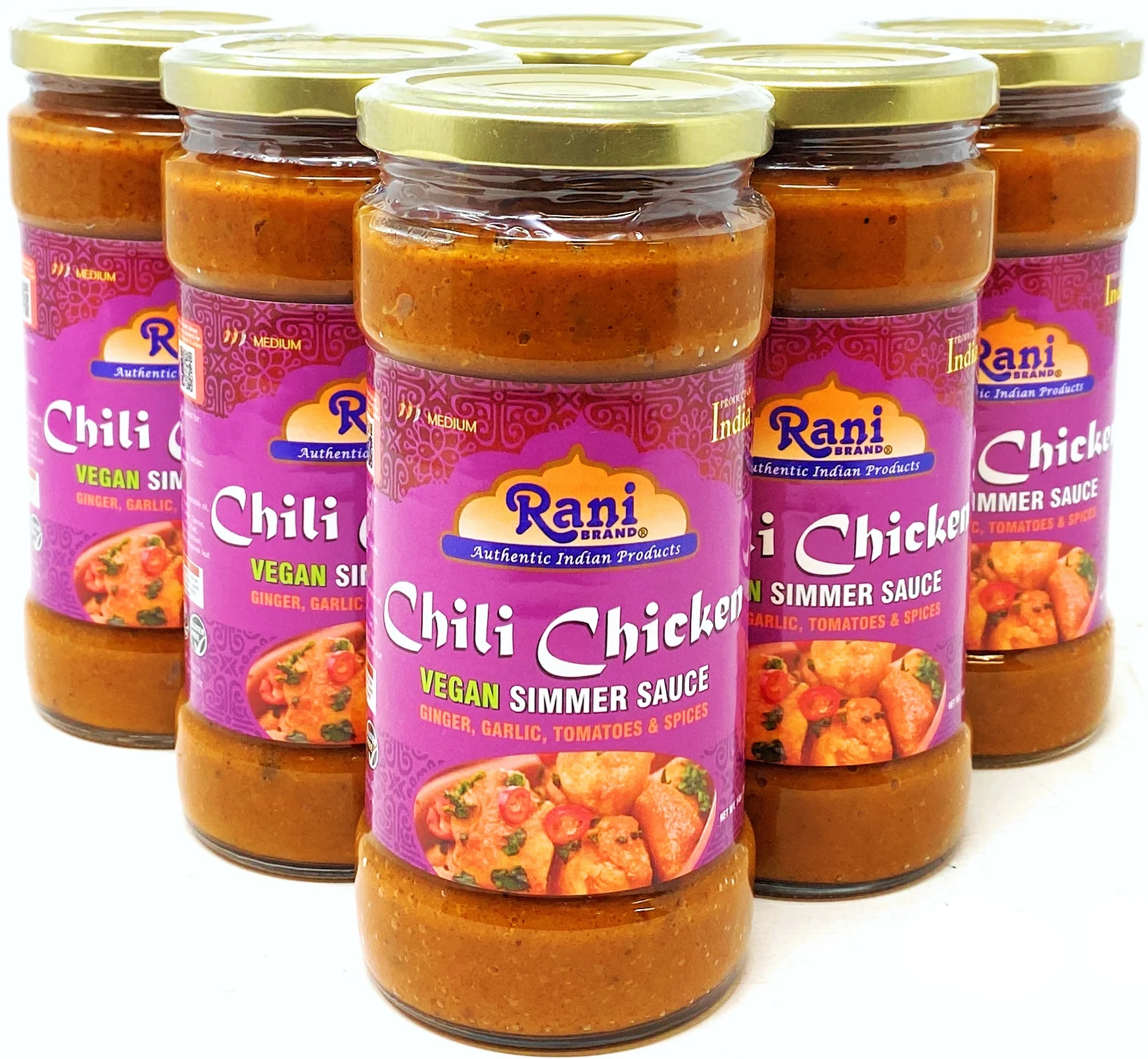 Rani Chili Chicken Vegan Simmer Sauce {2 Sizes Available} - Image 5