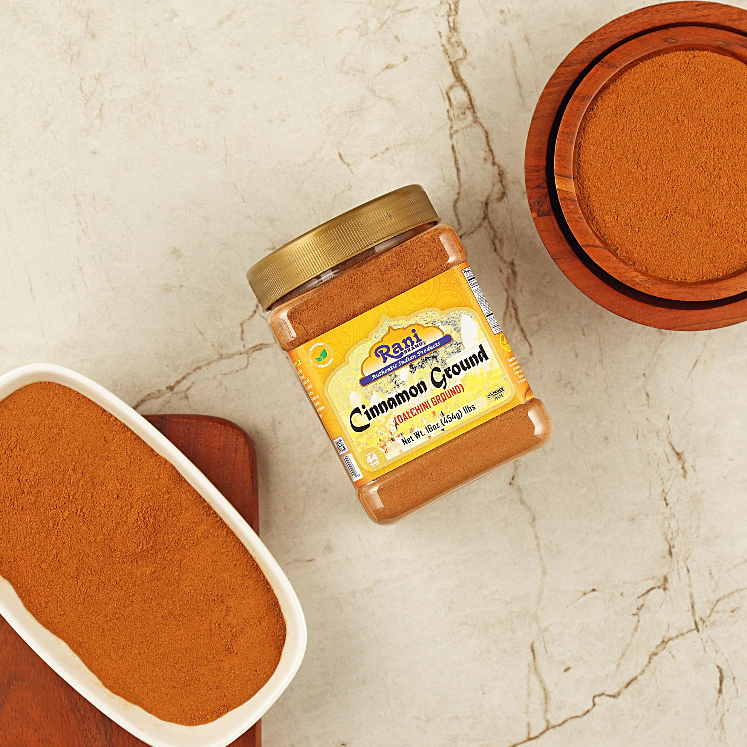 Rani Cinnamon Powder (Ground) Spice 16oz (454g) ~ All Natural, Salt-Free | Vegan | No Colors | Gluten Free Ingredients | NON-GMO | Kosher - Image 5