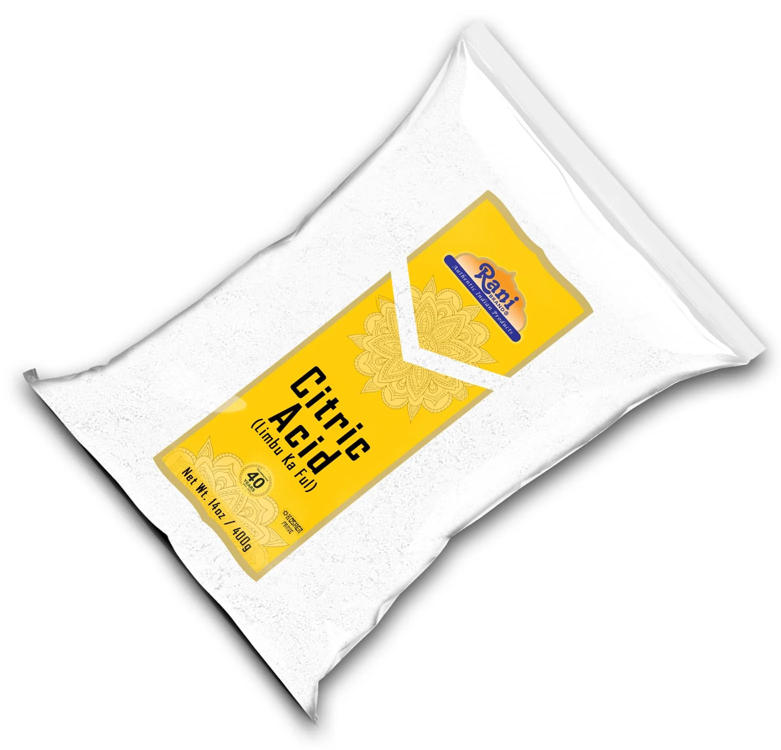 Rani Citric Acid Powder, Food Grade (Limbu Ka Ful) 14oz (400g) ~ Used for Cooking, Bath Bombs, Cleaning | Gluten Friendly | Indian Origin100g) ~ Used for Cooking, Bath Bombs, Cleaning | Gluten Friendly | Indian Origin - Image 9