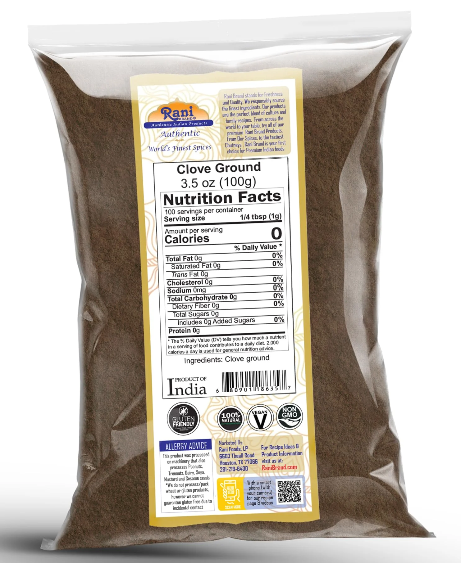 Rani Cloves Whole & Powder {8 Sizes Available} - Image 48
