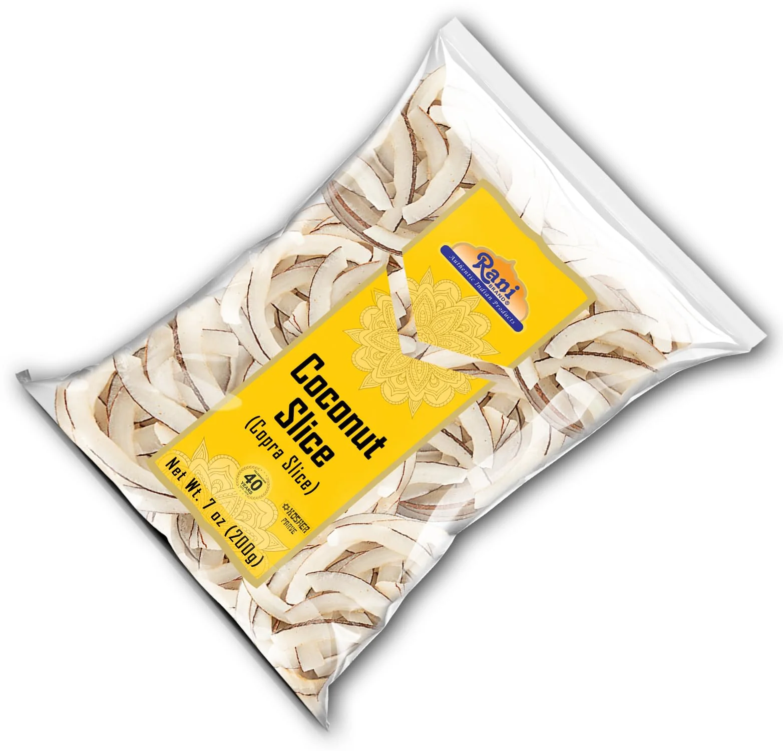 Rani Coconut (Copra) Sliced 7oz (200g) (uncooked, unsweetened) ~ All Natural | Kosher | Vegan | Gluten Friendly - Image 9