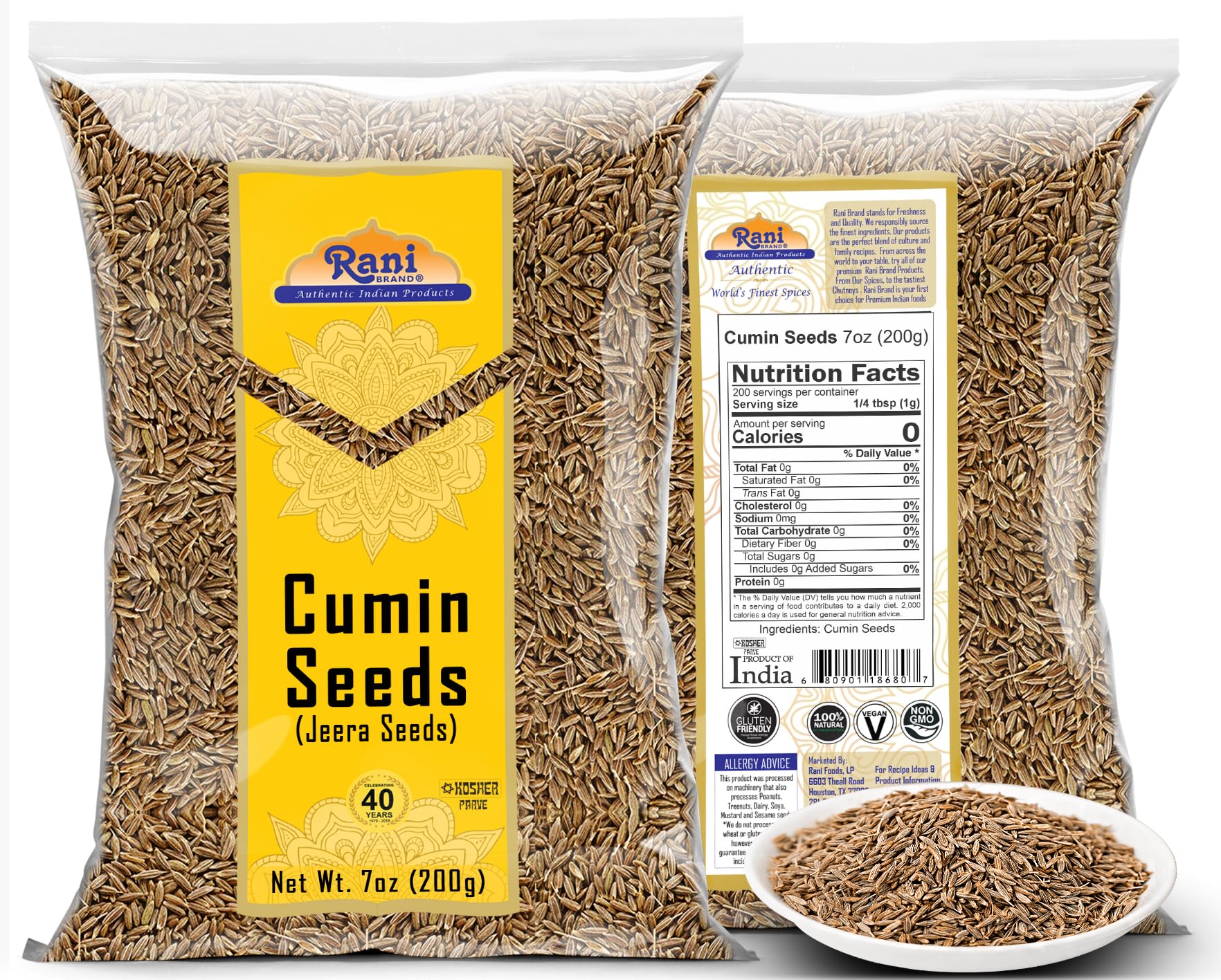 Rani Cumin Seeds Poly {5 Sizes Available} - Image 8