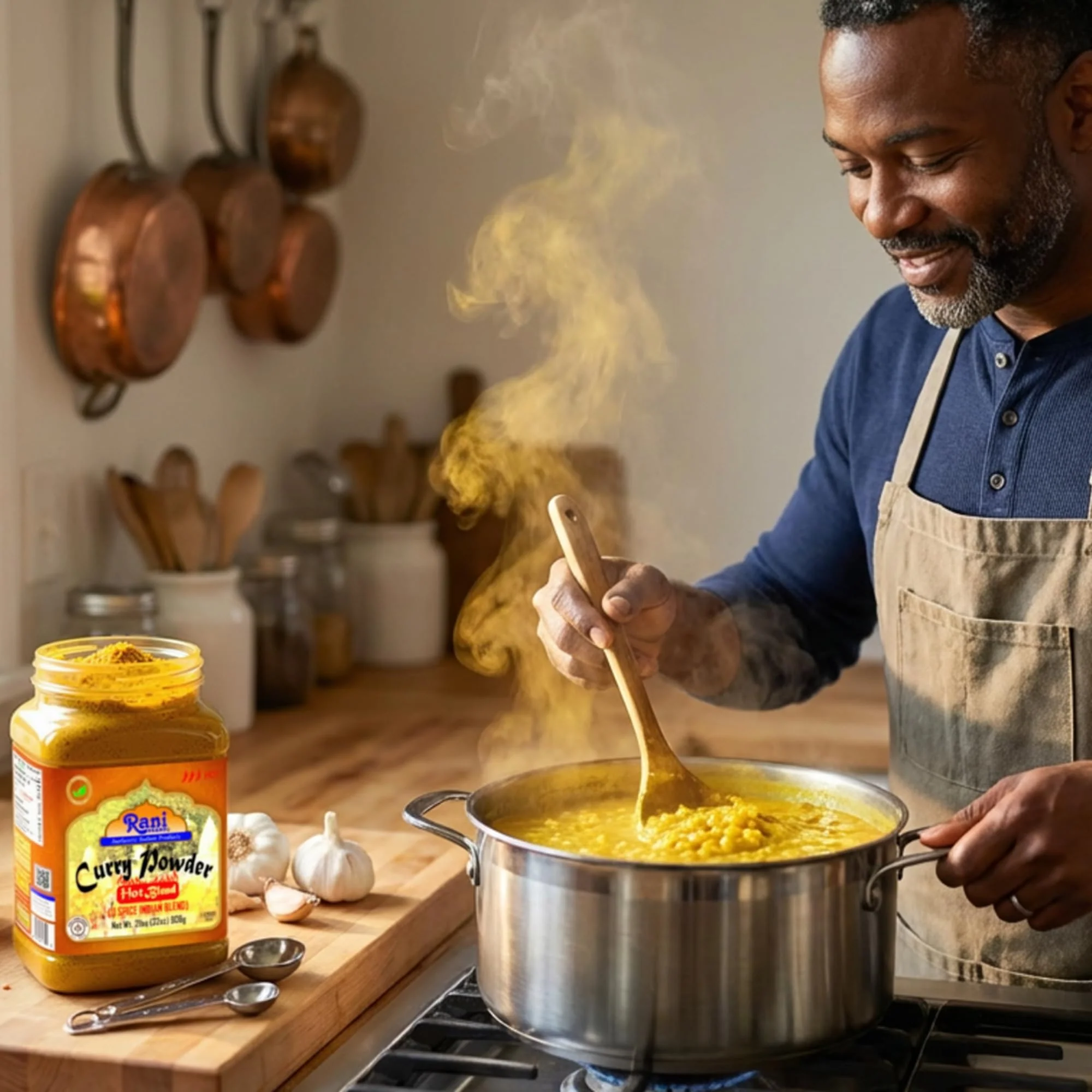 Rani Curry Powder Hot (11-Spice Authentic Indian Blend) 32oz (2lbs) 908g PET Jar ~ All Natural | Salt-Free | Vegan | No Colors | Kosher | Gluten Friendly - Image 6