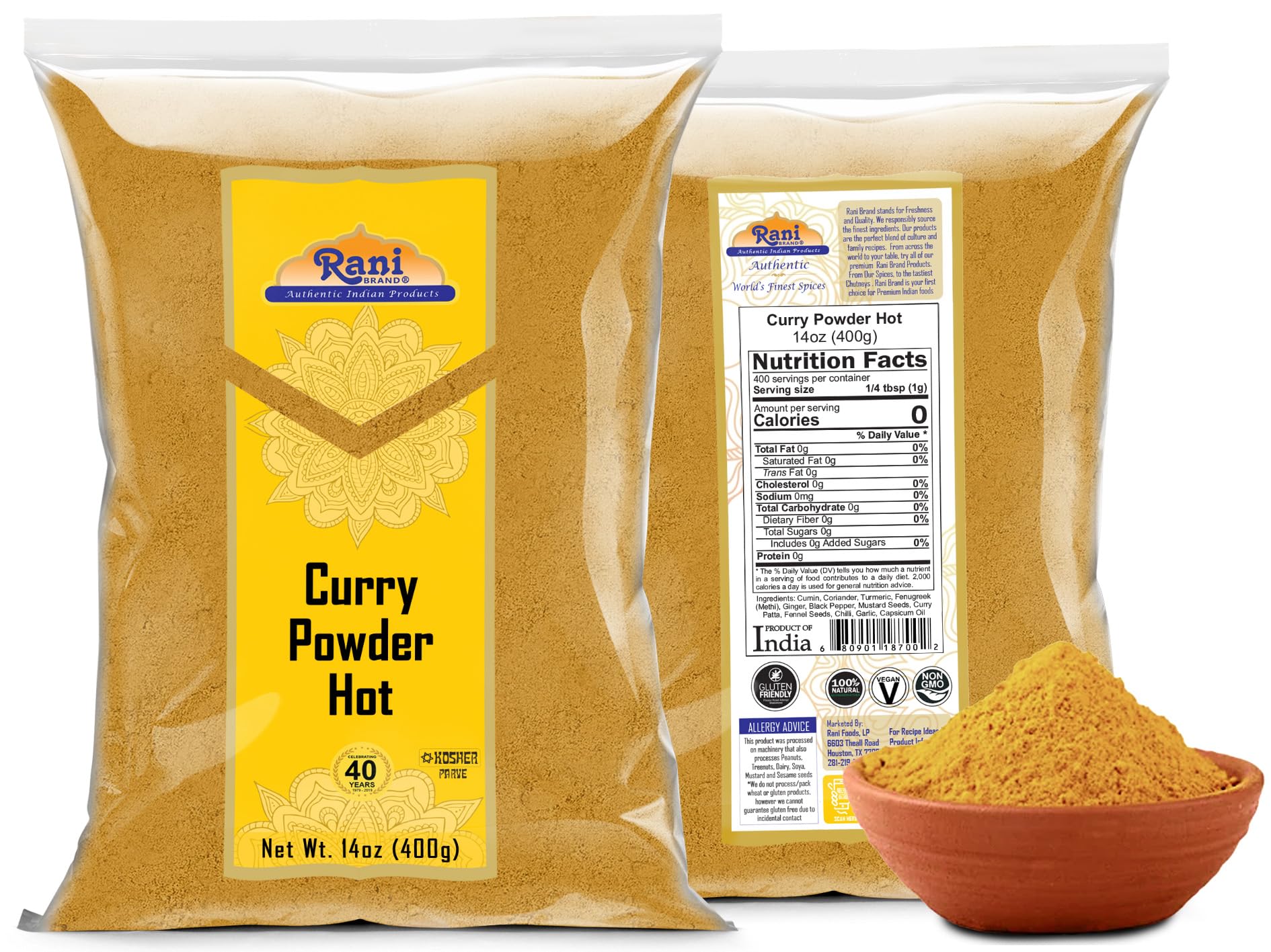 Rani Curry Powder Hot *BEST SELLER* {7 Sizes Available} - Image 34