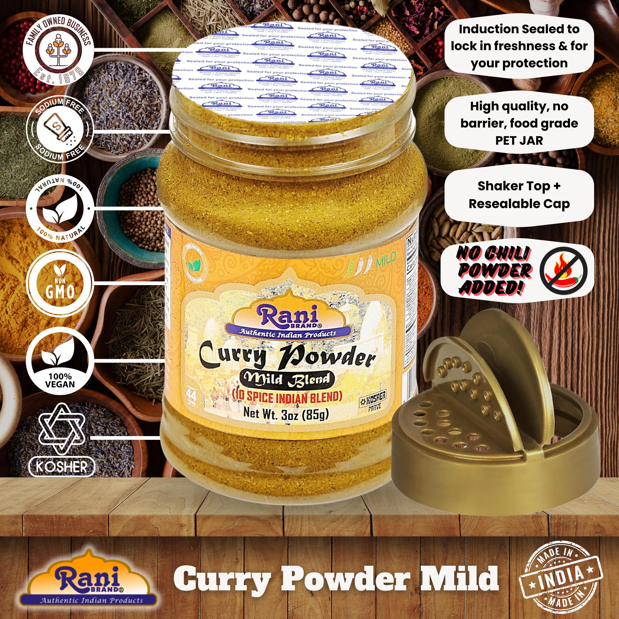 Rani Curry Powder Mild *BEST SELLER* {8 Sizes Available} - Image 56