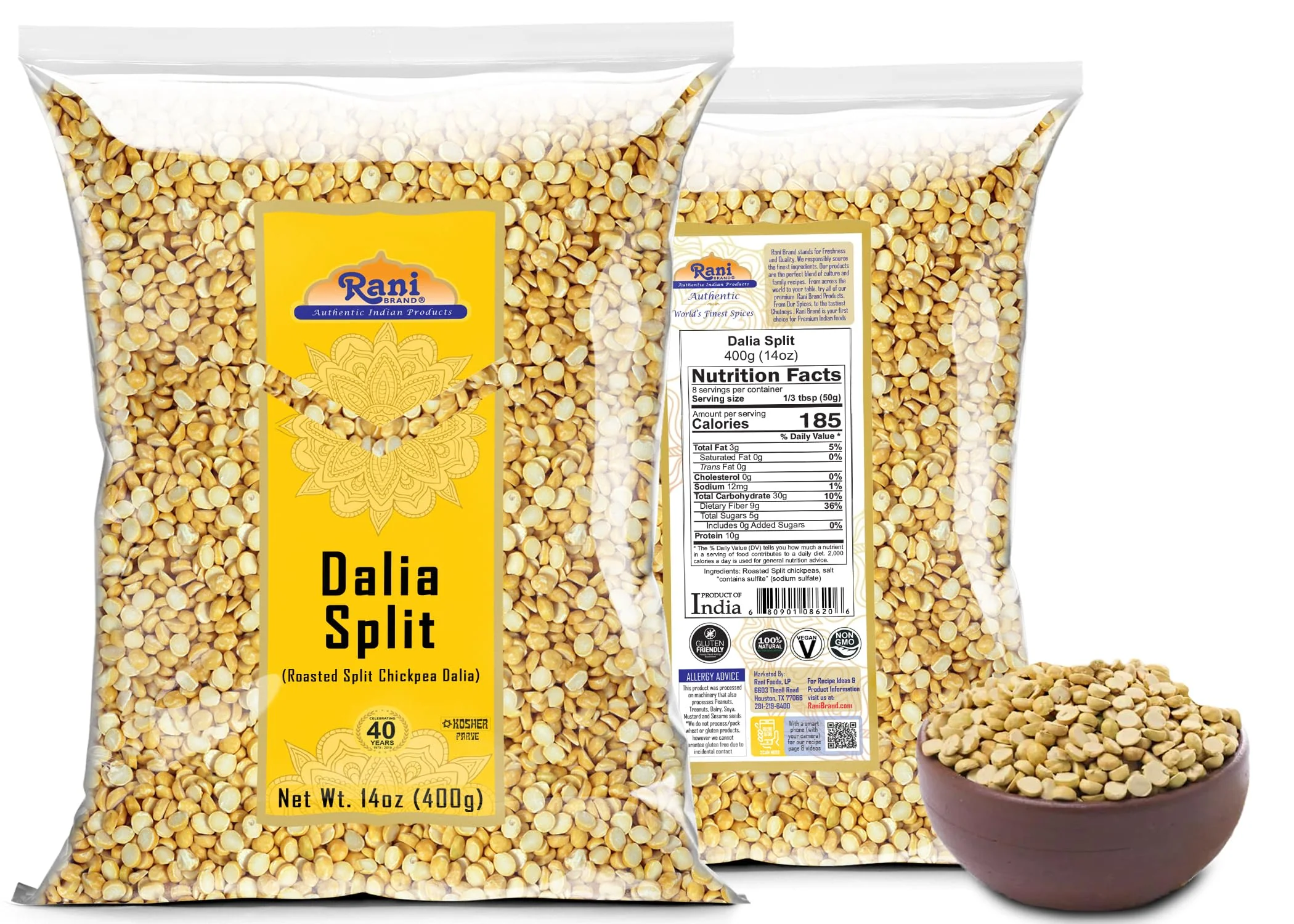 Rani Roasted Dalia {4 Sizes Available} - Image 16