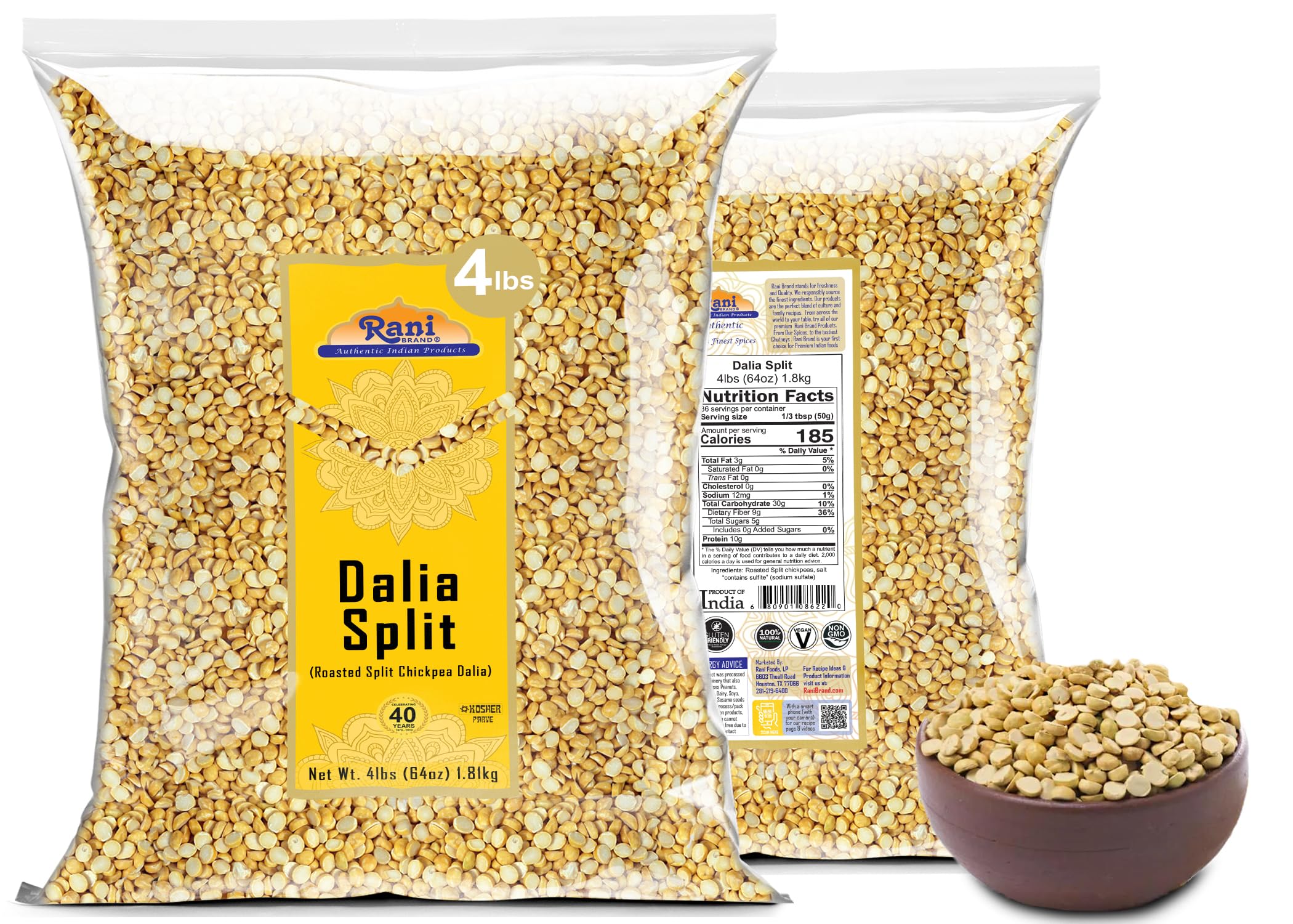 Rani Roasted Dalia {4 Sizes Available} - Image 34