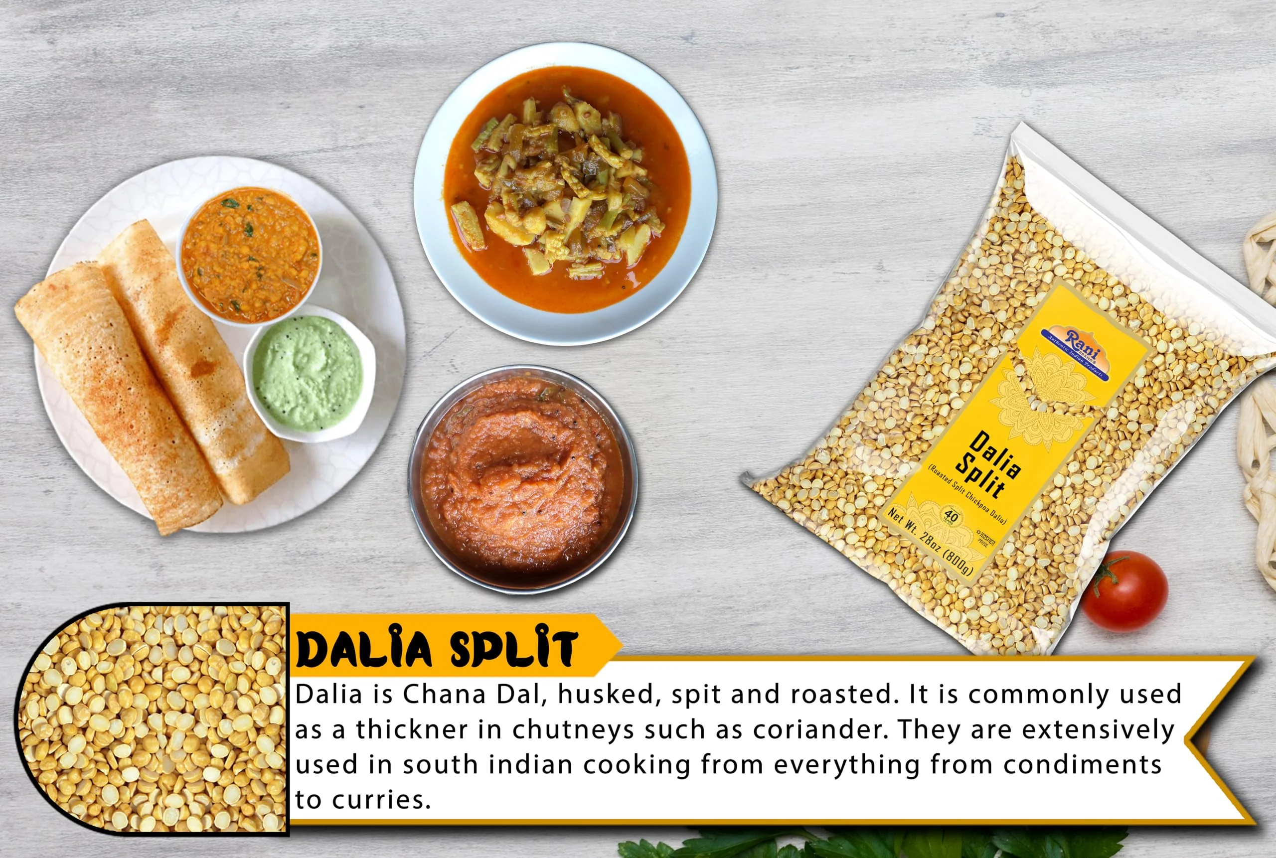 Rani Roasted Dalia {4 Sizes Available} - Image 24