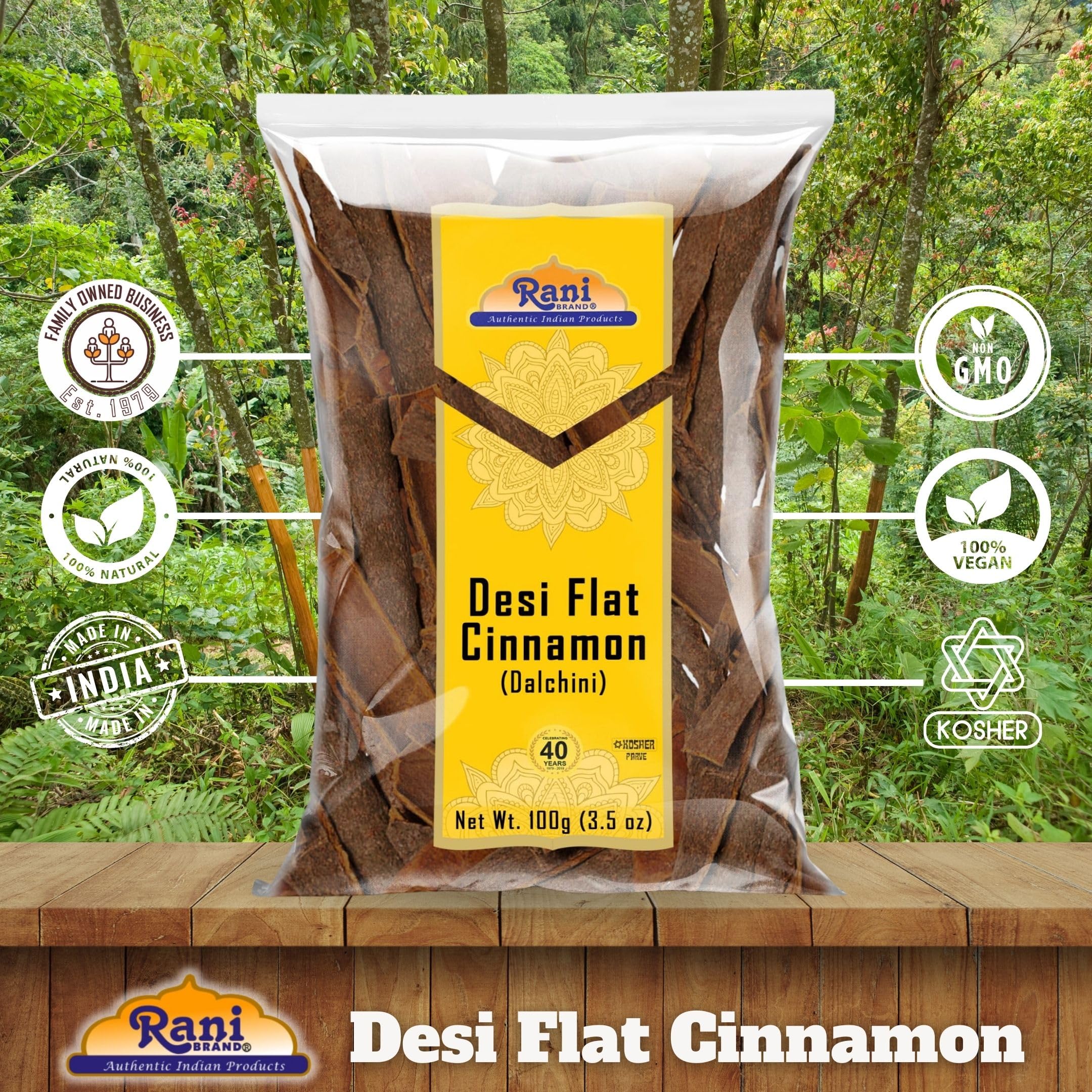 Rani Cinnamon Desi, Flat Cinnamon {3 Sizes Available} - Image 12