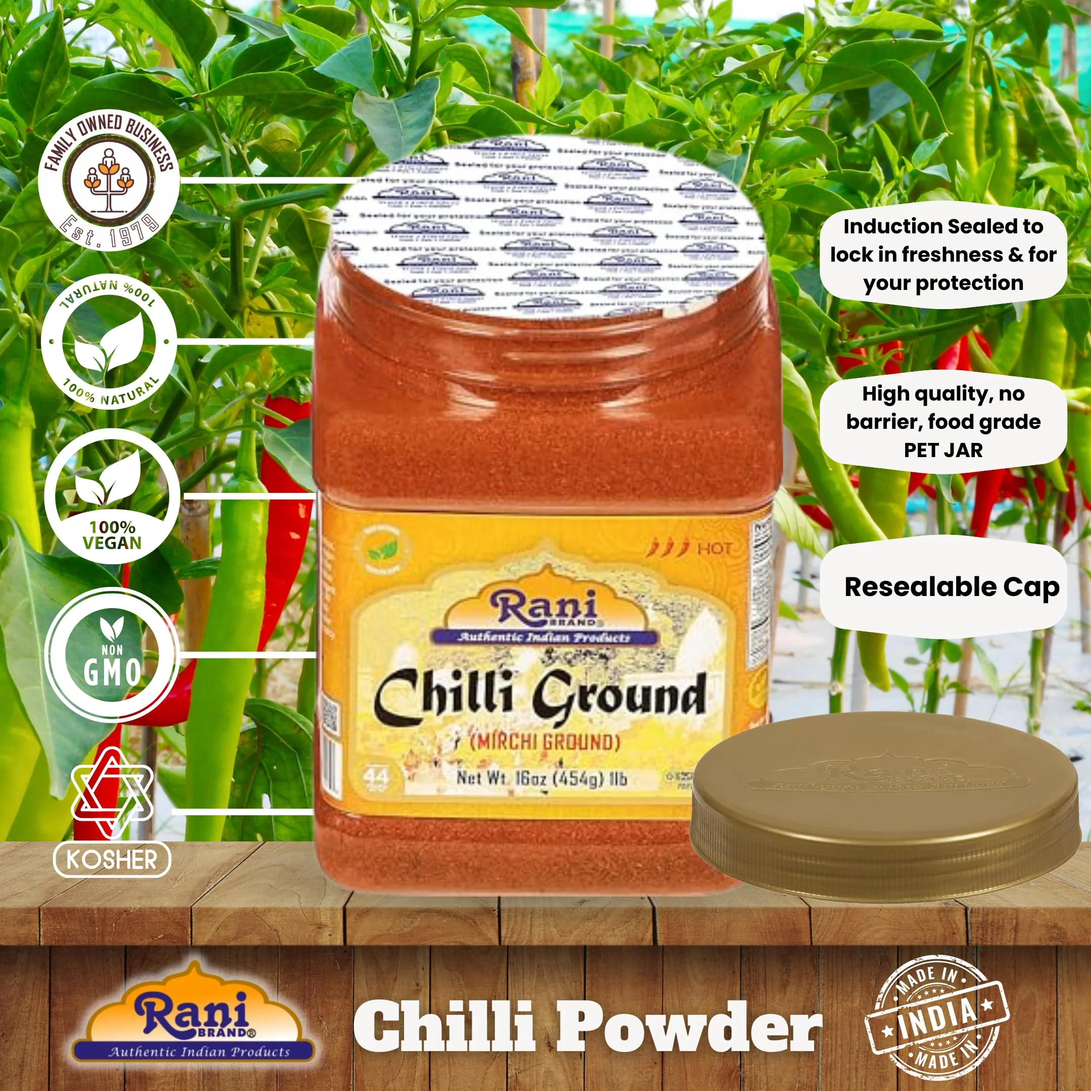 Rani Chilli Powder Regular and Extra Hot {19 Sizes Available} - Image 11