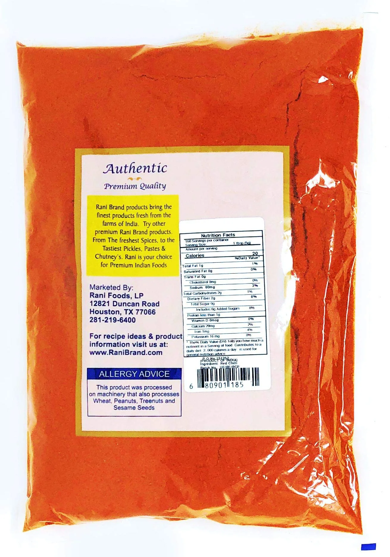 Rani Chilli Powder Regular and Extra Hot {19 Sizes Available} - Image 54