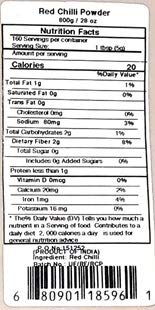 Rani Chilli Powder Regular and Extra Hot {19 Sizes Available} - Image 55