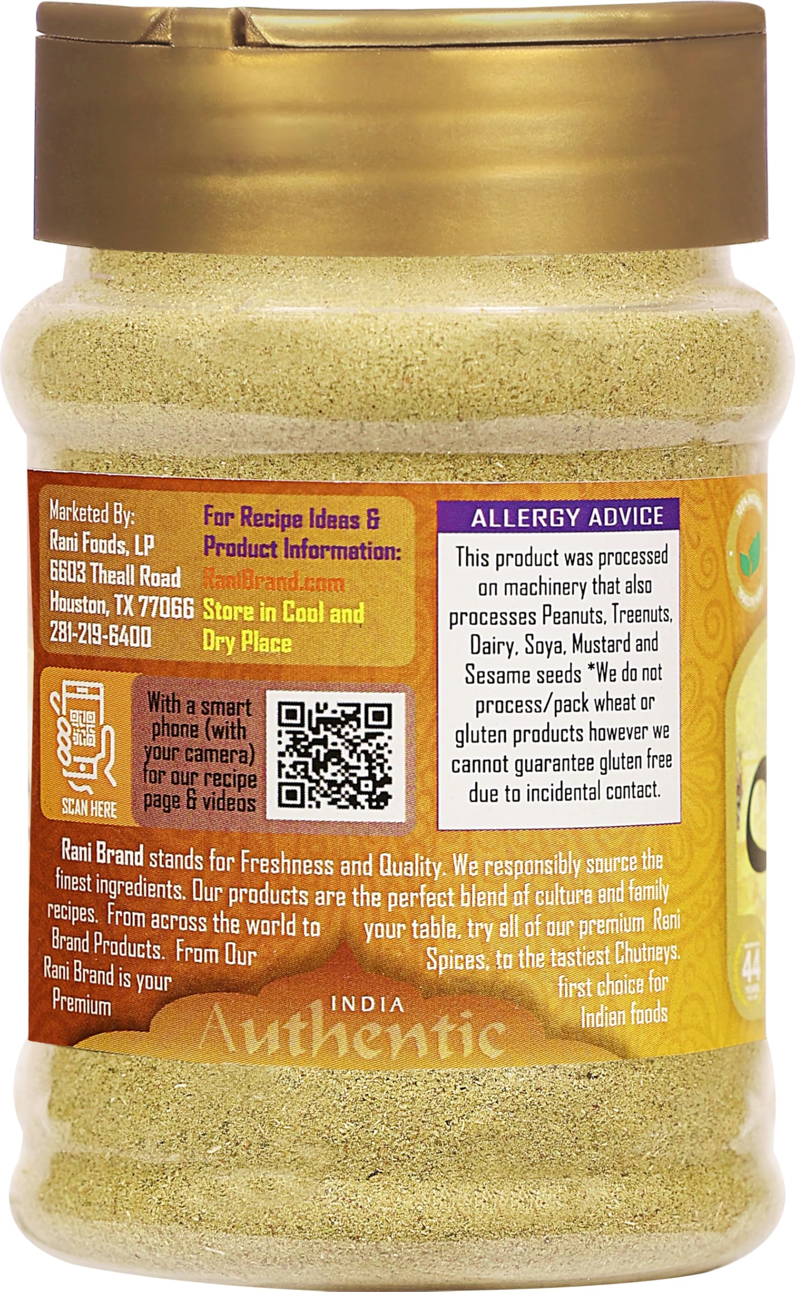 Rani Fennel Ground (Saunf) Powder Spice 3oz (85g) PET Jar ~ All Natural | Gluten Friendly | NON-GMO | Kosher | Vegan | Indian Origin - Image 6