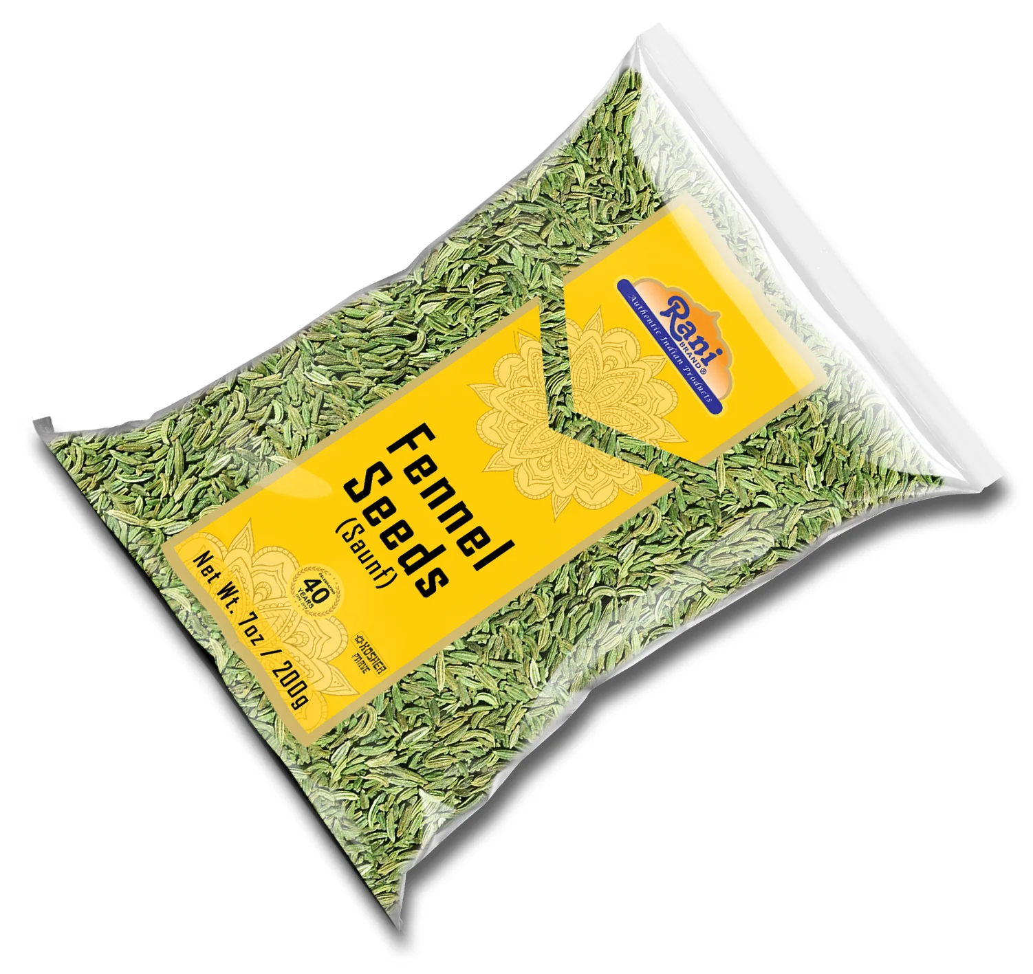 Rani Fennel Seeds (Saunf Sabut) Whole Spice 7oz (200g) All Natural ~ Gluten Friendly | NON-GMO | Kosher | Vegan | Indian Origin - Image 5