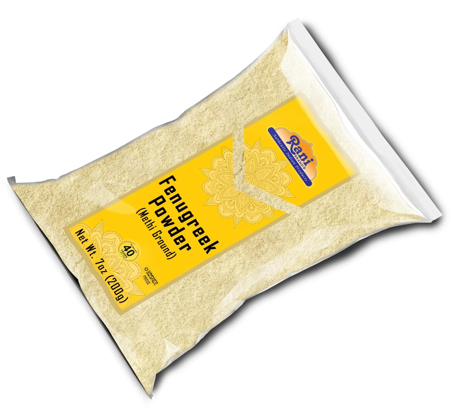 Rani Fenugreek (Methi) Seeds Ground Powder 7oz (200g) Trigonella foenum graecum ~ All Natural | Vegan | Gluten Friendly | Non-GMO | Kosher | Indian Origin, used in cooking & Ayurvedic spice - Image 8