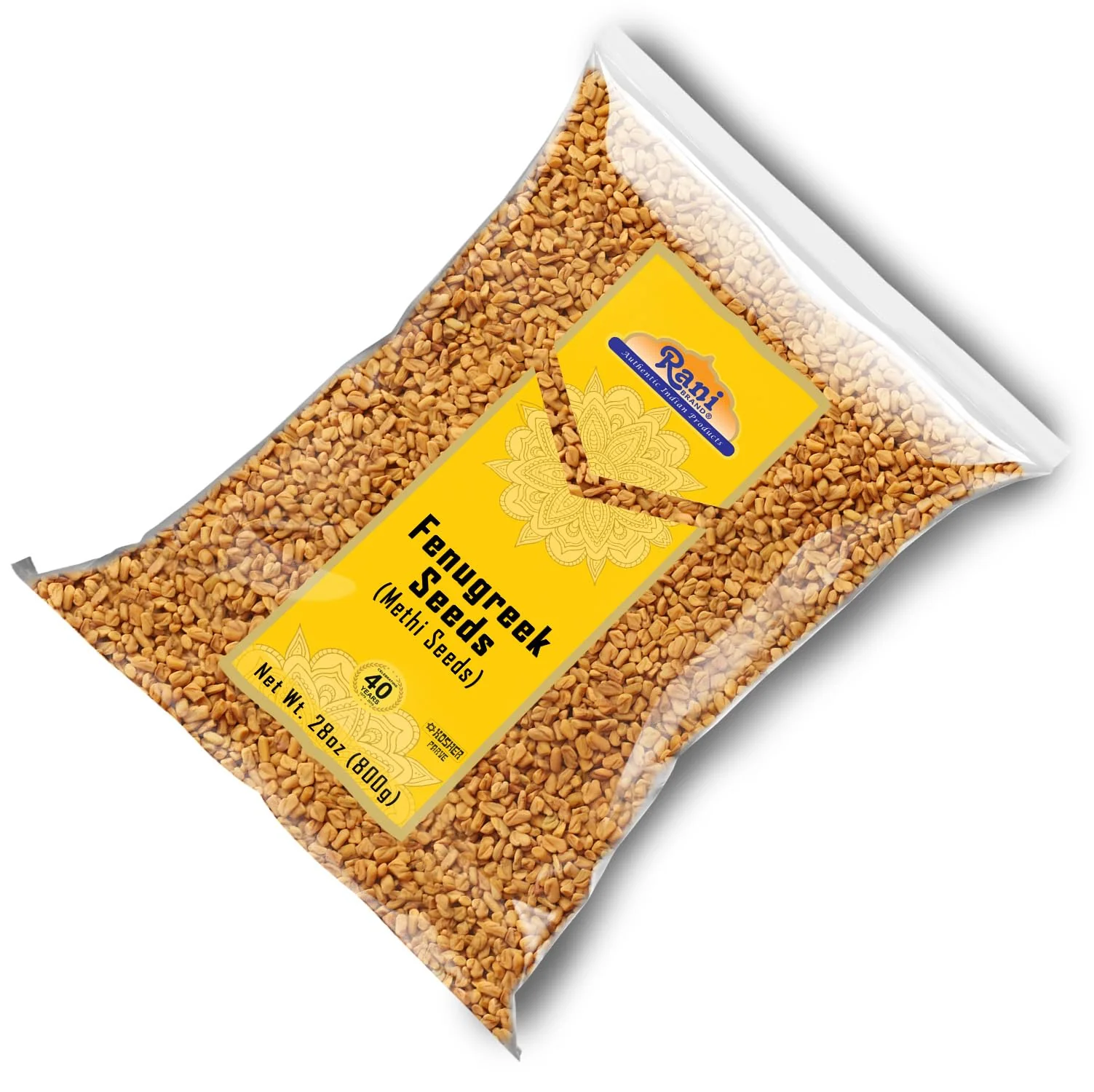 Rani Fenugreek (Methi) Seeds Whole 28oz (800g) Trigonella foenum graecum ~ All Natural | Vegan | Gluten Friendly | Non-GMO | Kosher | Indian Origin - Image 9