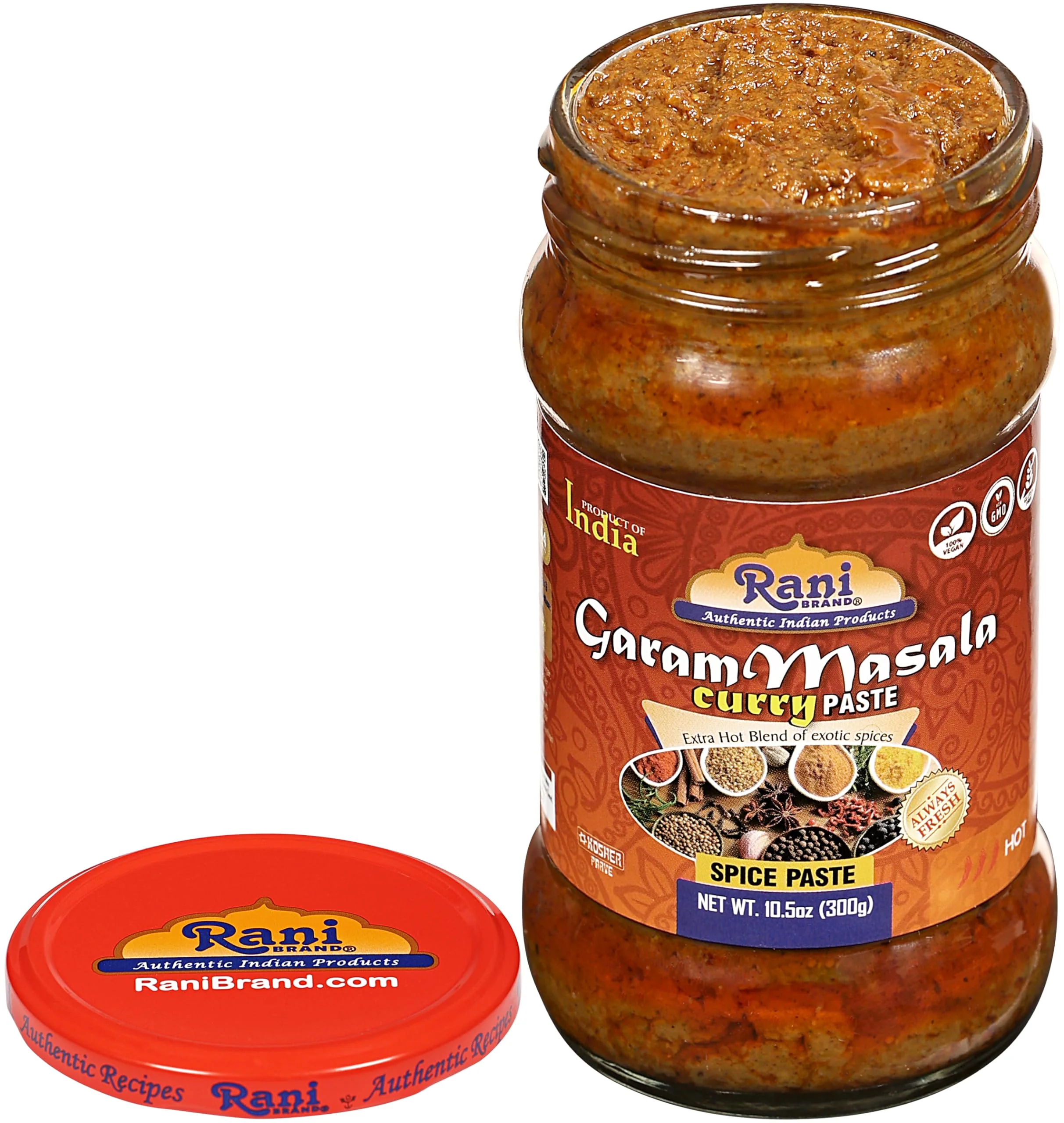 Rani Garam Masala Curry Spice Paste 10.5oz (300g) Glass Jar ~ No Colors | All Natural NON-GMO | Kosher | Vegan | Gluten Free | Indian Origin - Image 6