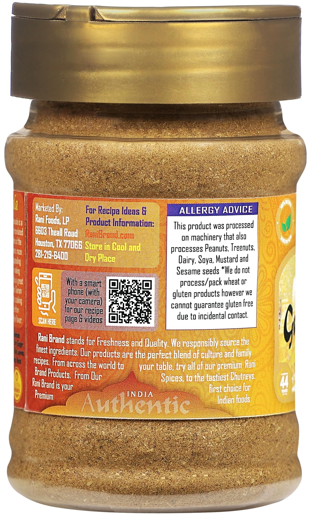 Rani Garam Masala Indian 11 Spice Blend 3oz (85g) Salt Free ~ All Natural | Vegan | Gluten Friendly | NON-GMO | No Colors | Kosher | Indian Origin - Image 7