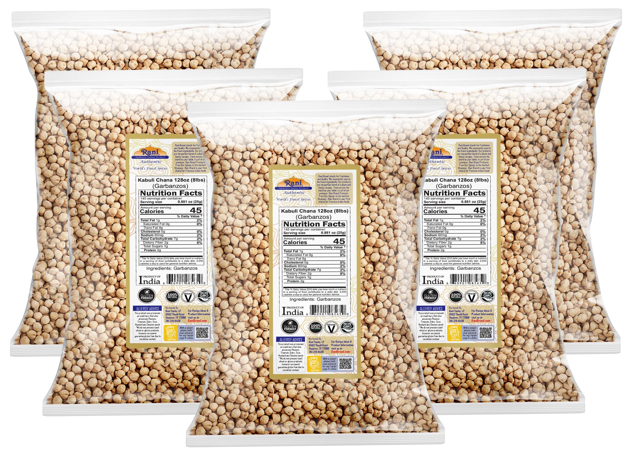 Rani Garbanzo Beans (Kabuli Chana) {4 Sizes Available} - Image 29