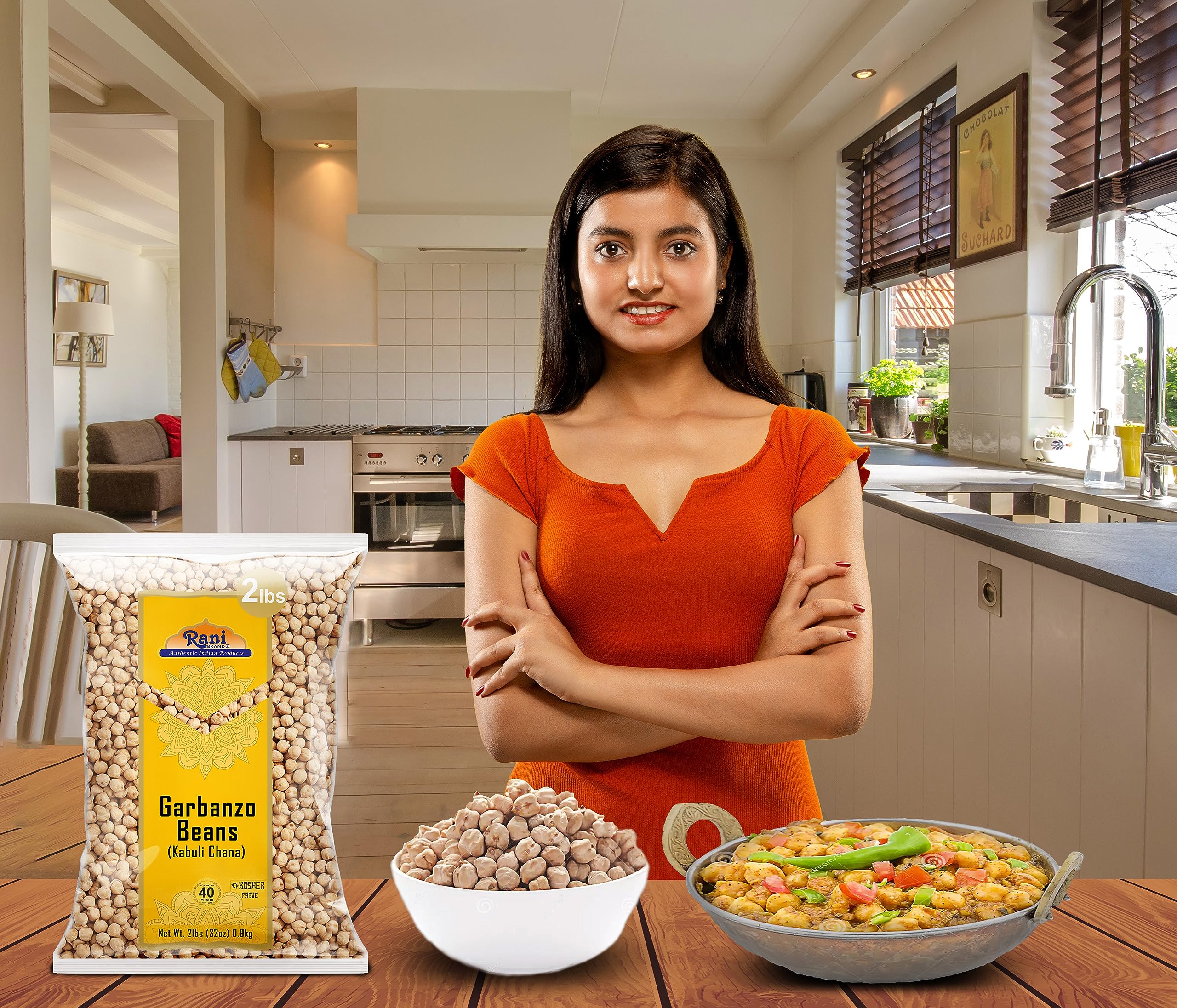 Rani Garbanzo Beans (Kabuli Chana) {4 Sizes Available} - Image 3