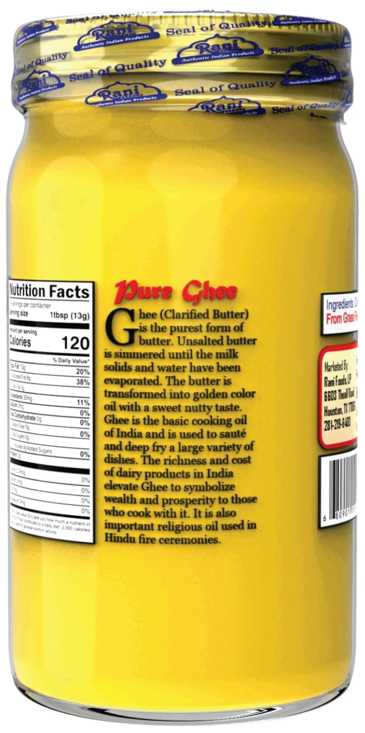 Rani Ghee (Clarified Butter) {3 Sizes Available} - Image 5