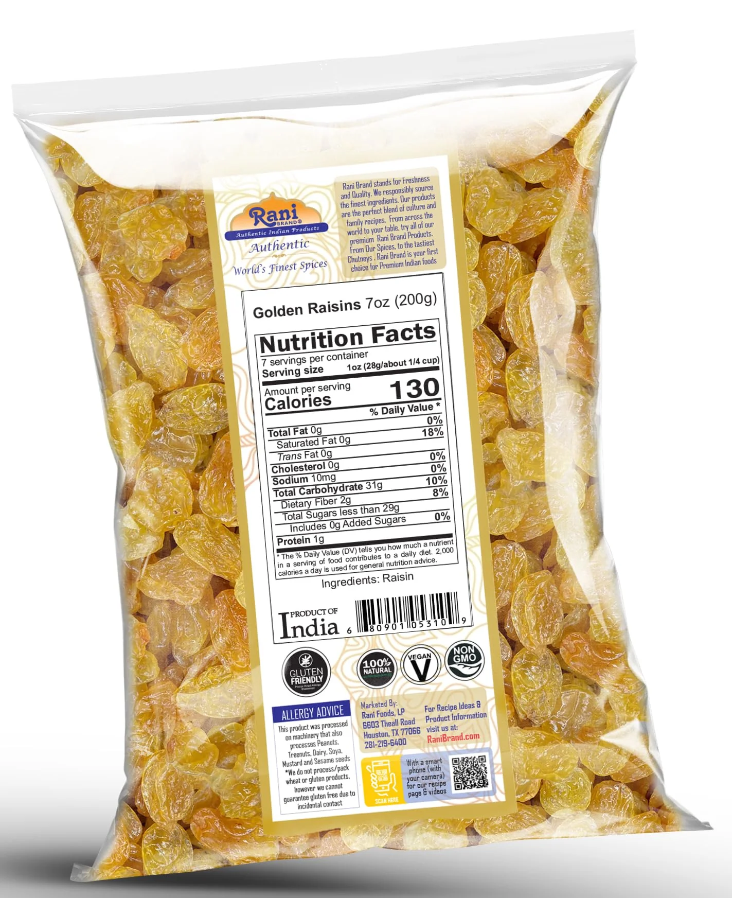 Rani Golden Raisins {3 Sizes Available} - Image 5