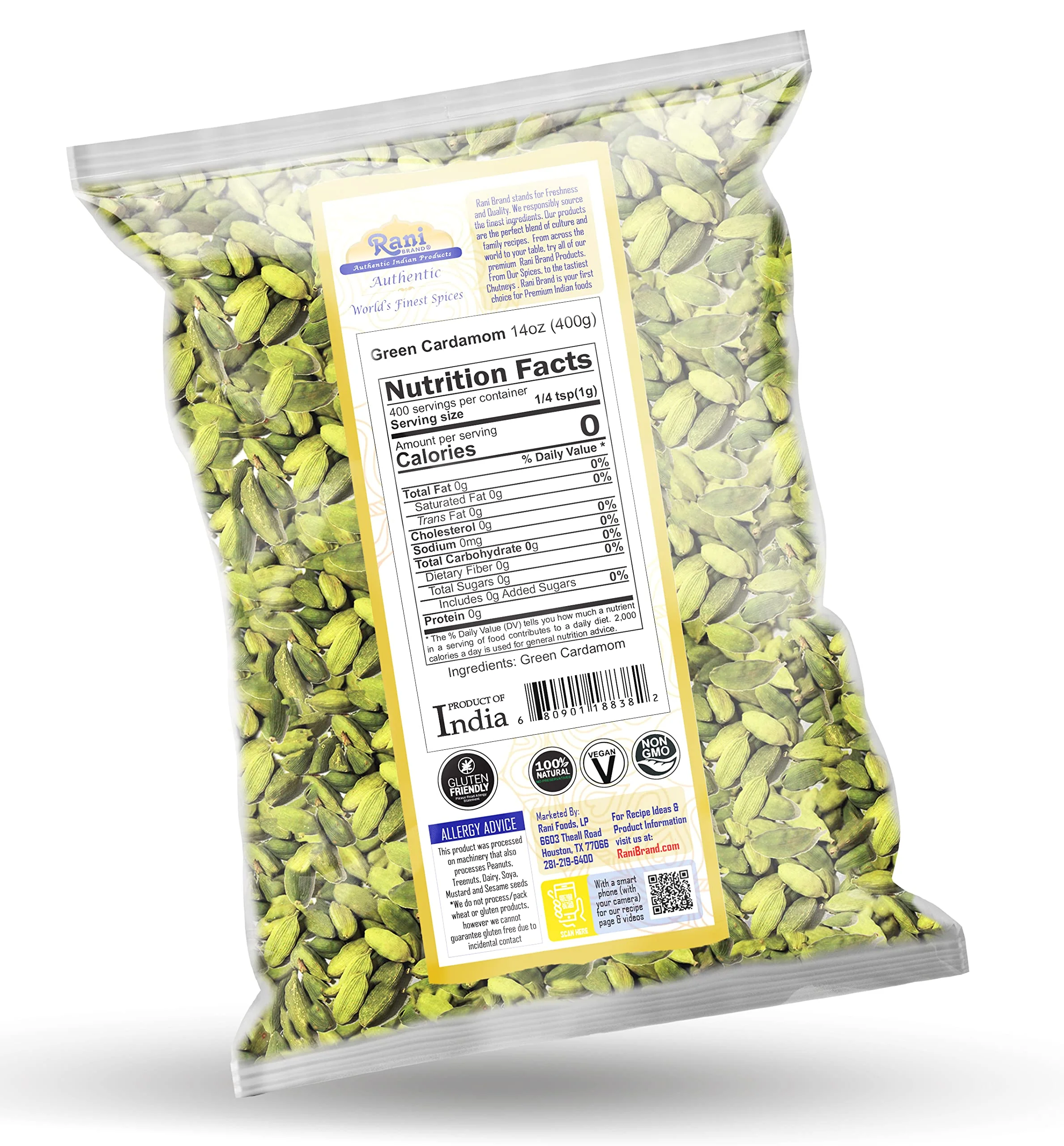 Rani Green Cardamom {13 Sizes Available} - Image 49